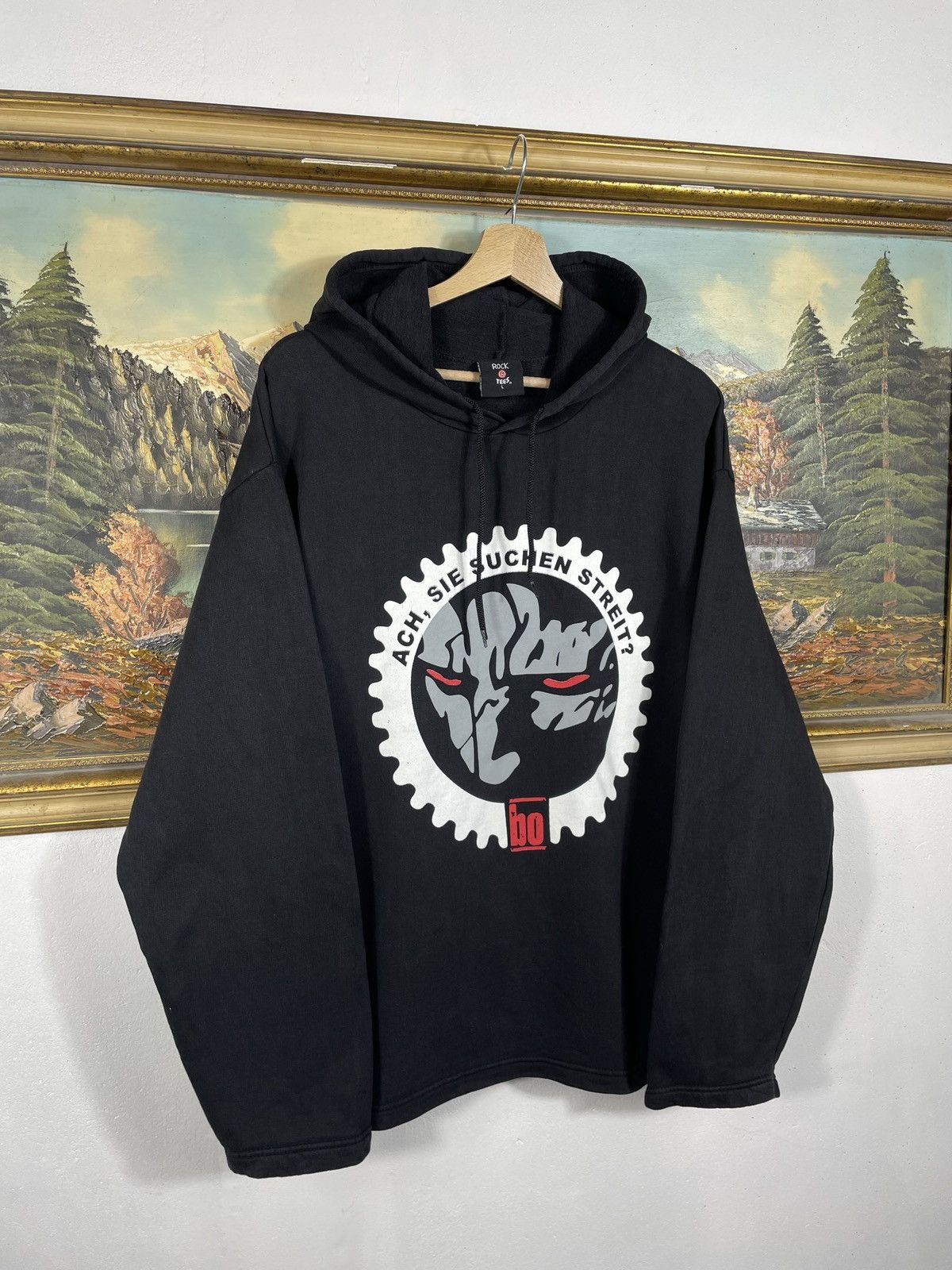 Band Tees × Vintage Bohse Onkelz Sweatshirt Punk Heavy Metal Merch Band Retro Size US L / EU 52-54 / 3 - 4 Thumbnail