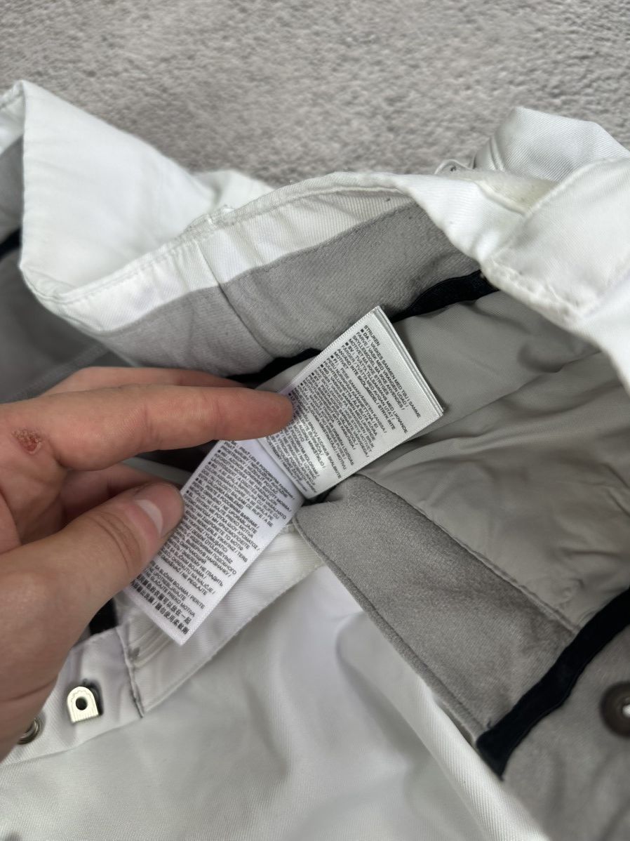 Salomon × Vintage Woman’s Salomon Clima Pro White Ski Shell Snow Pants Size 34" / US 12 / IT 48 - 11 Thumbnail