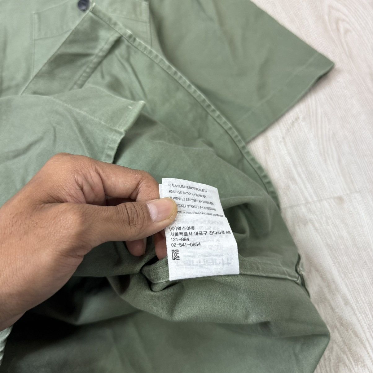 Carhartt Carhartt S/S curt Shirt military green Size US XL / EU 56 / 4 - 10 Thumbnail