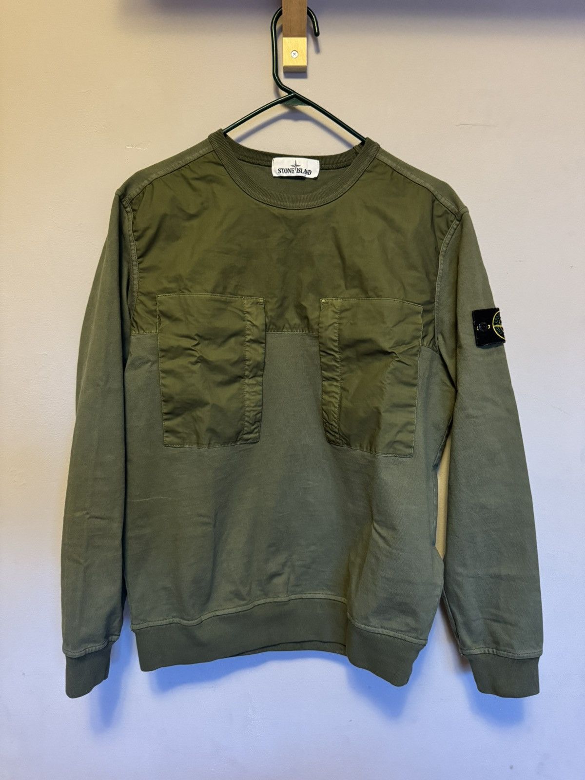 Stone Island Stone Island Nylon Front Crew Size US M / EU 48-50 / 2 - 1 Thumbnail