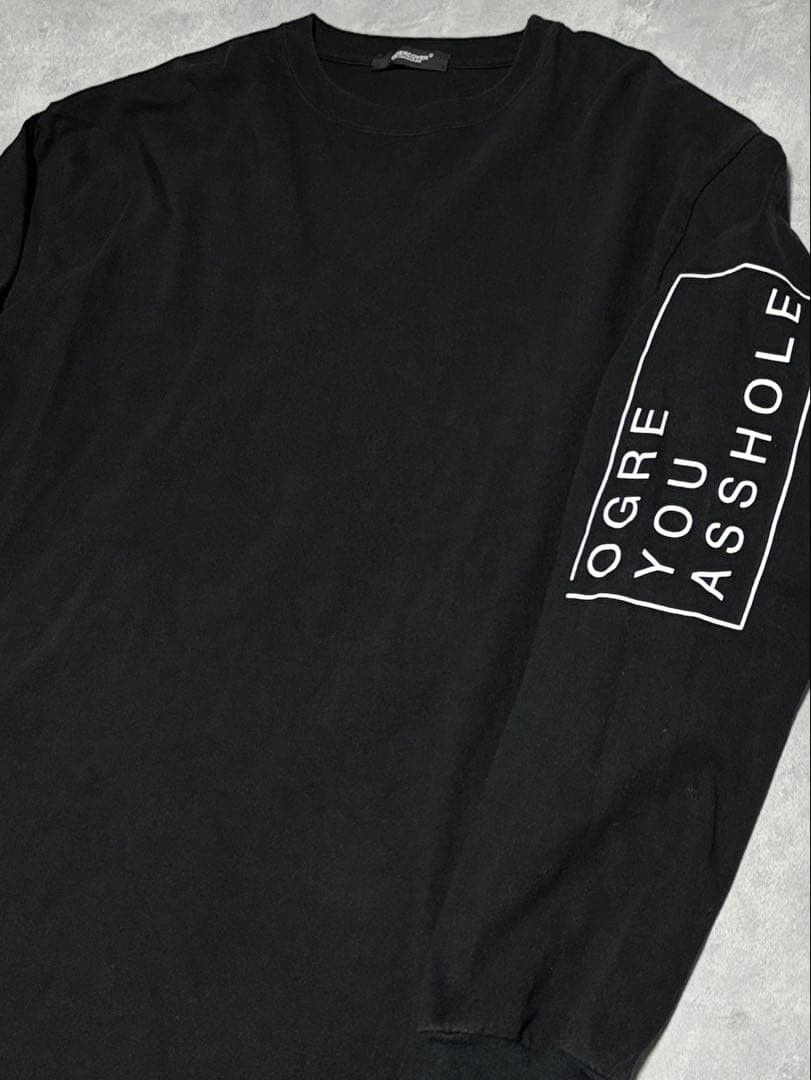 Undercover Undercover OGRE YOU ASSHOLE Back Print Long Sleeve Tee Size US L / EU 52-54 / 3 - 3 Thumbnail