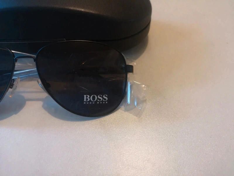 Designer Boss men's black sunglasses Size ONE SIZE - 3 Thumbnail