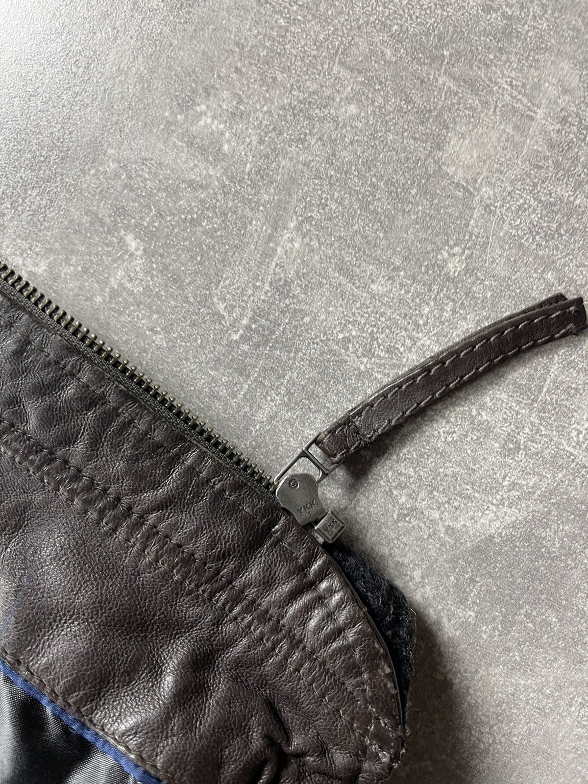 Genuine Leather Digel Quilted Genuine Dark Brown Leather Jacket Size 56 Size US XL / EU 56 / 4 - 14 Thumbnail