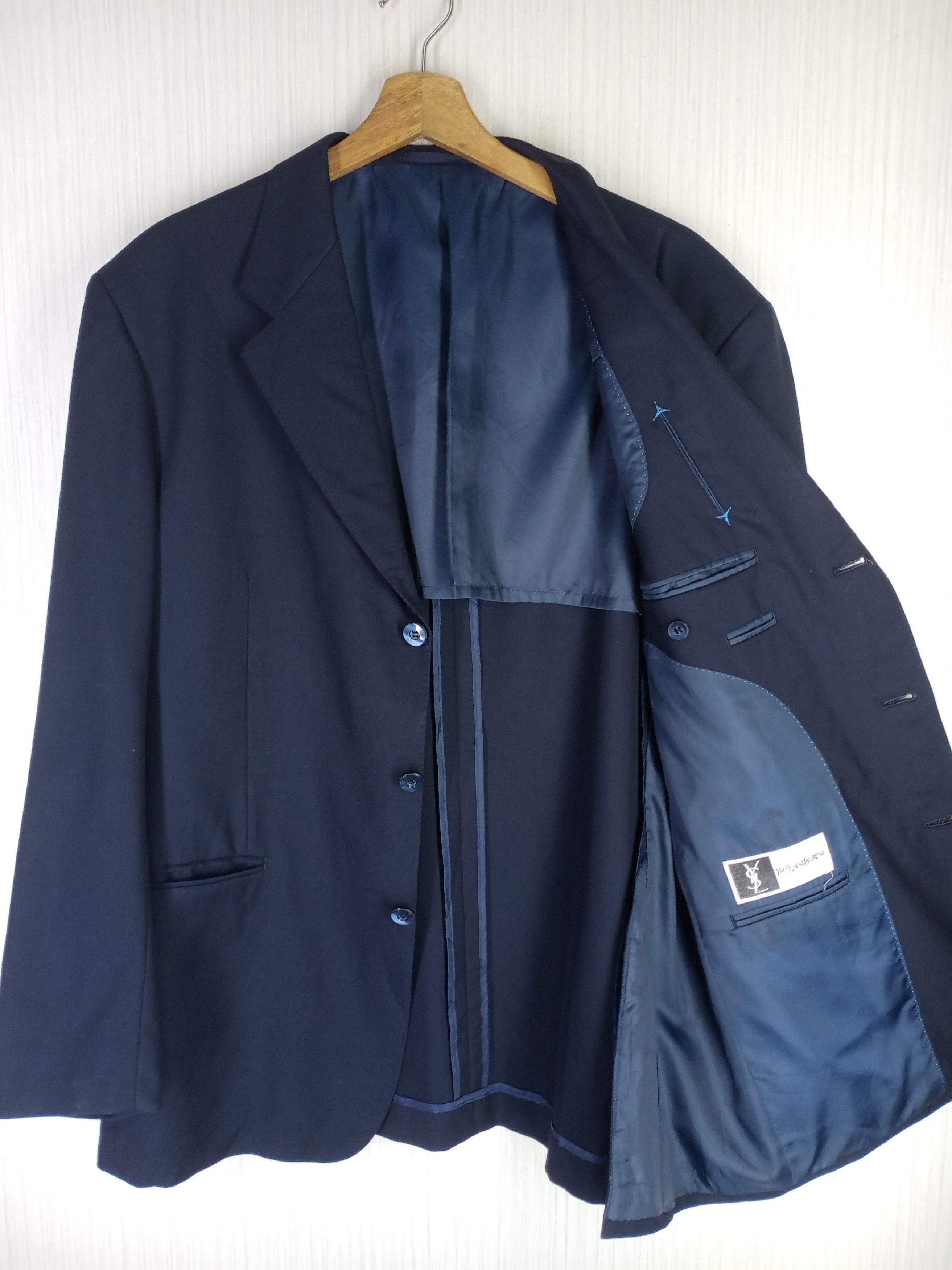 Yves Saint Laurent Rare Vintage Yves Saint Laurent YSL Blazer Size US L / EU 52-54 / 3 - 2 Thumbnail