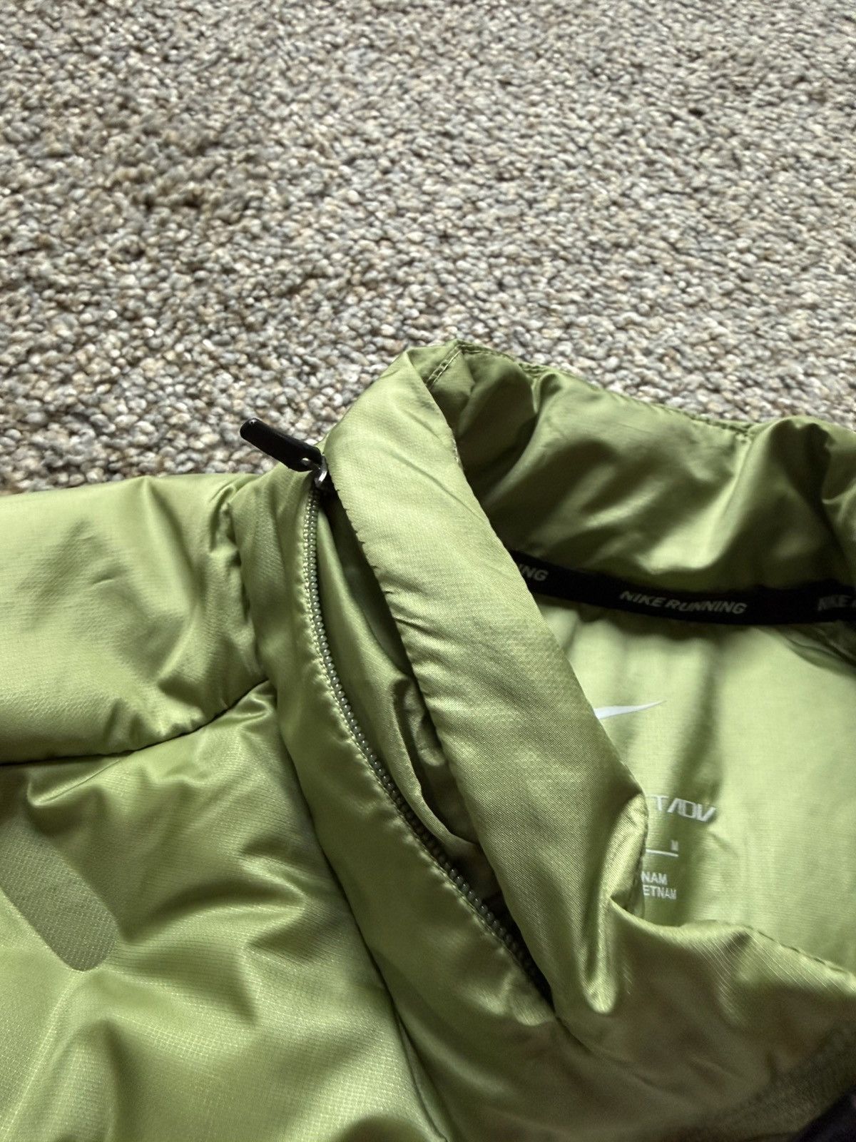 Nike Nike Therma-FIT ADV Running Jacket Down Lightweight Green Size US M / EU 48-50 / 2 - 5 Thumbnail