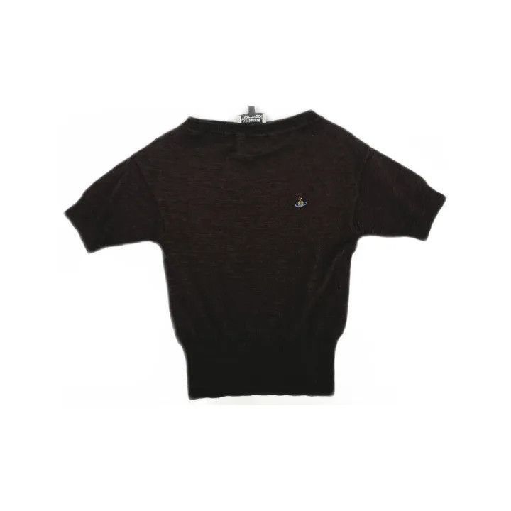 Vivienne Westwood Vivienne Westwood Elegant Solid Color Knit Top Size US S / EU 44-46 / 1 - 8 Thumbnail