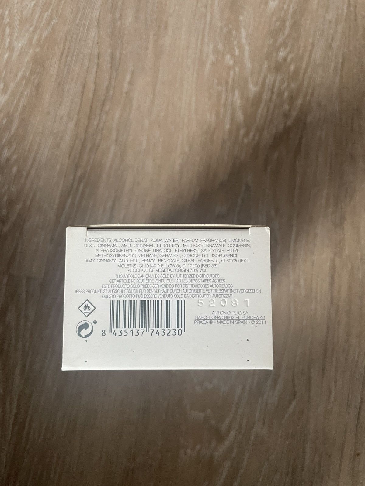 Prada Prada IRIS CEDRE 100ML TESTER bottle Size ONE SIZE - 3 Thumbnail