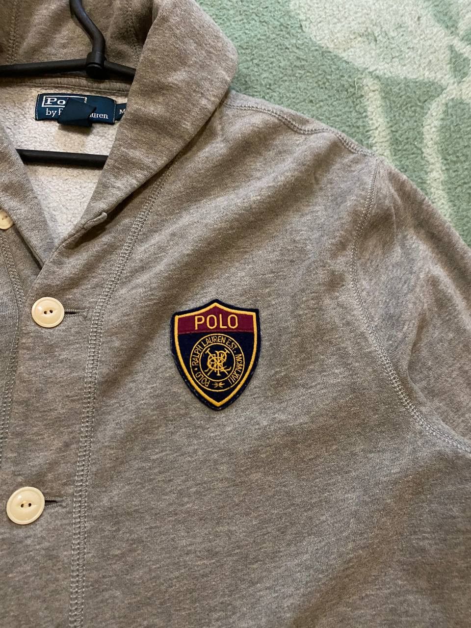 Polo Ralph Lauren Vintage Polo Ralph Lauren Cardigan Sweatshirt GRAY Size US M / EU 48-50 / 2 - 5 Thumbnail