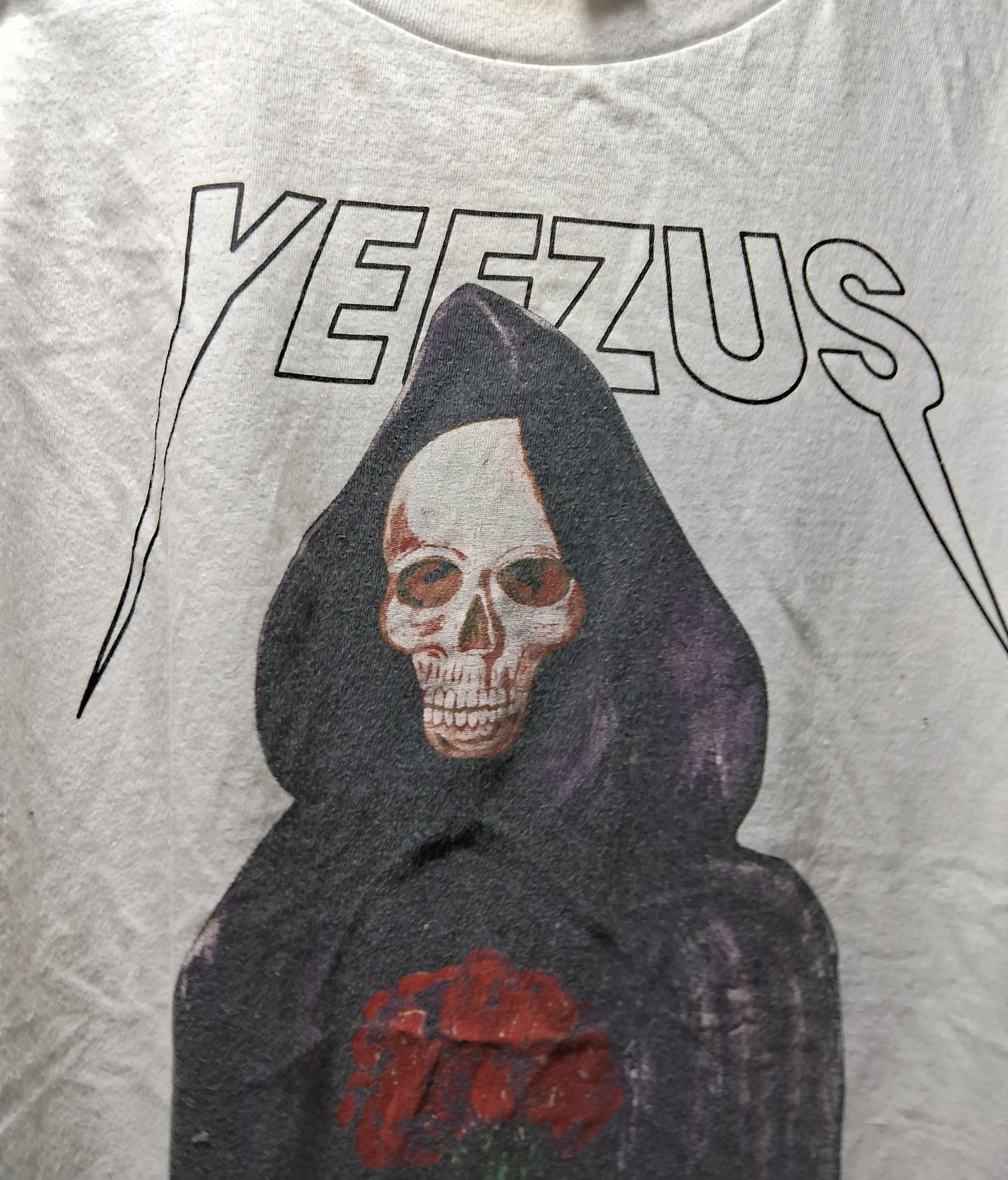 Other Yeezus Tour Kanye West Merch Grim Reaper White Size US XXL / EU 58 / 5 - 2 Thumbnail
