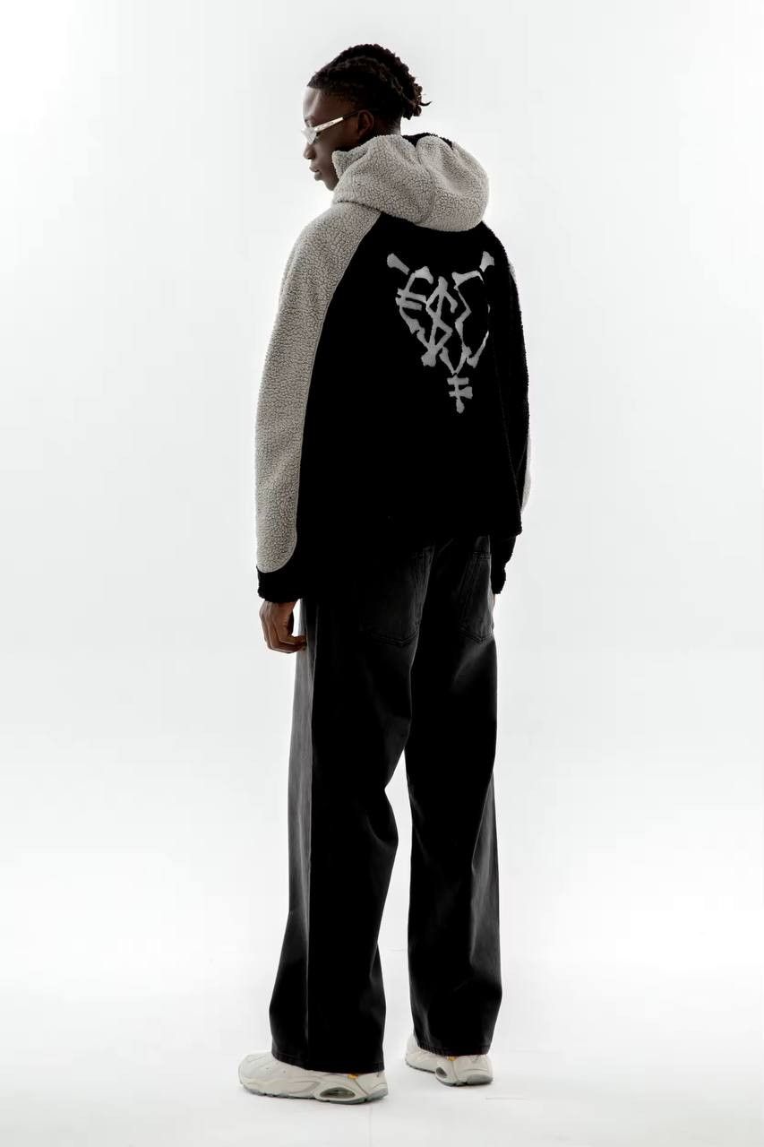 Japanese Brand × Vintage wool hooded zip-up sweatshirt Size US L / EU 52-54 / 3 - 3 Thumbnail