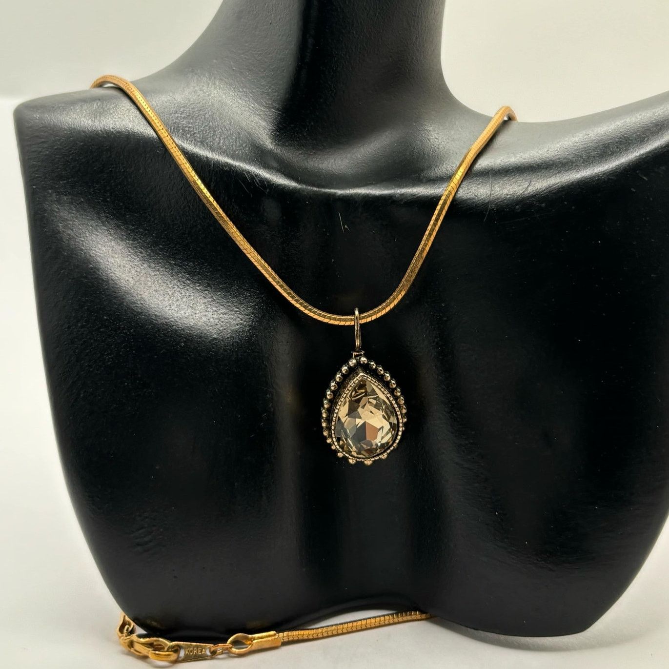 Other Gold Tear Drop Necklace Size ONE SIZE - 1 Thumbnail