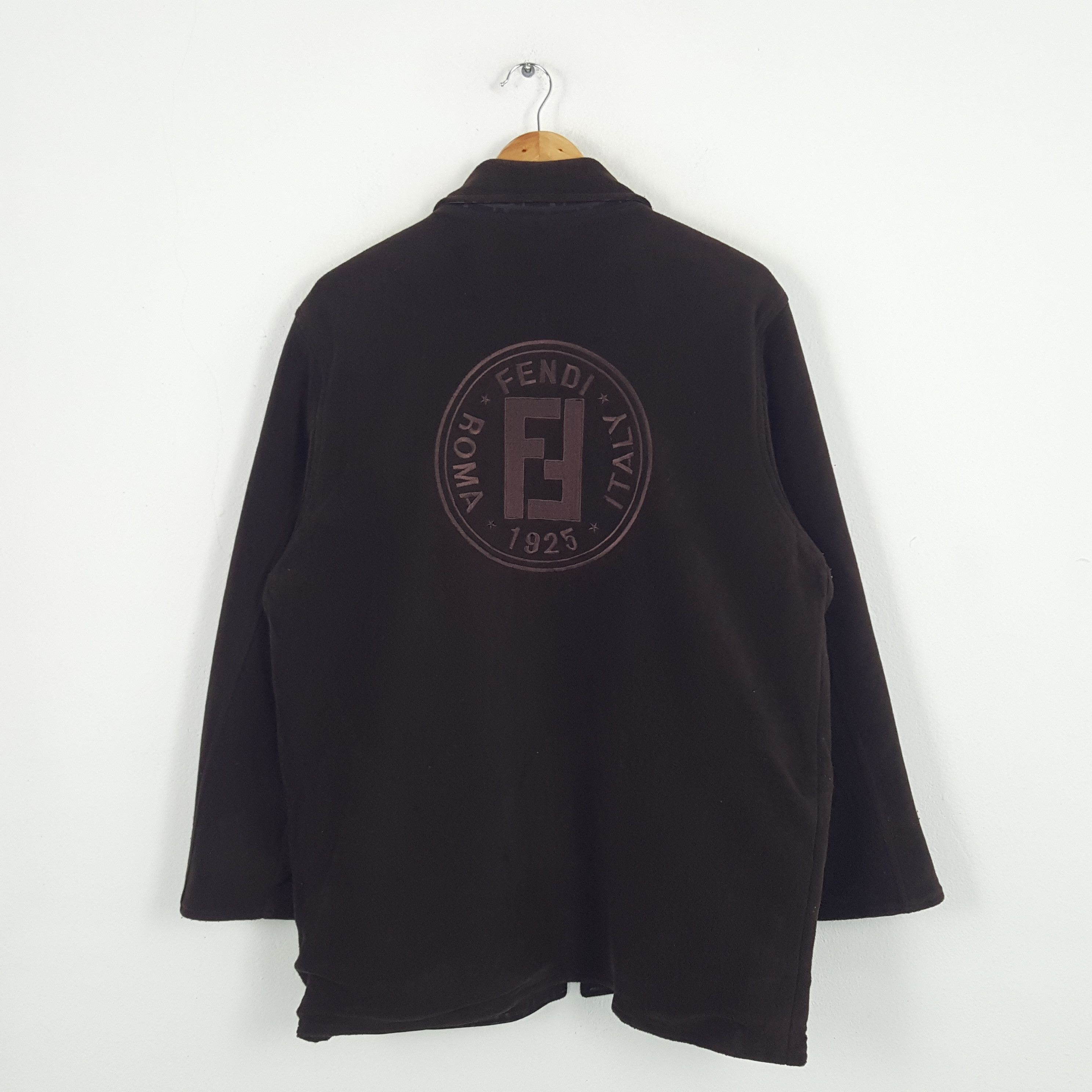 Fendi × Vintage Vintage Fendi Italian Brand Reversible Jacket Size US L / EU 52-54 / 3 - 5 Thumbnail