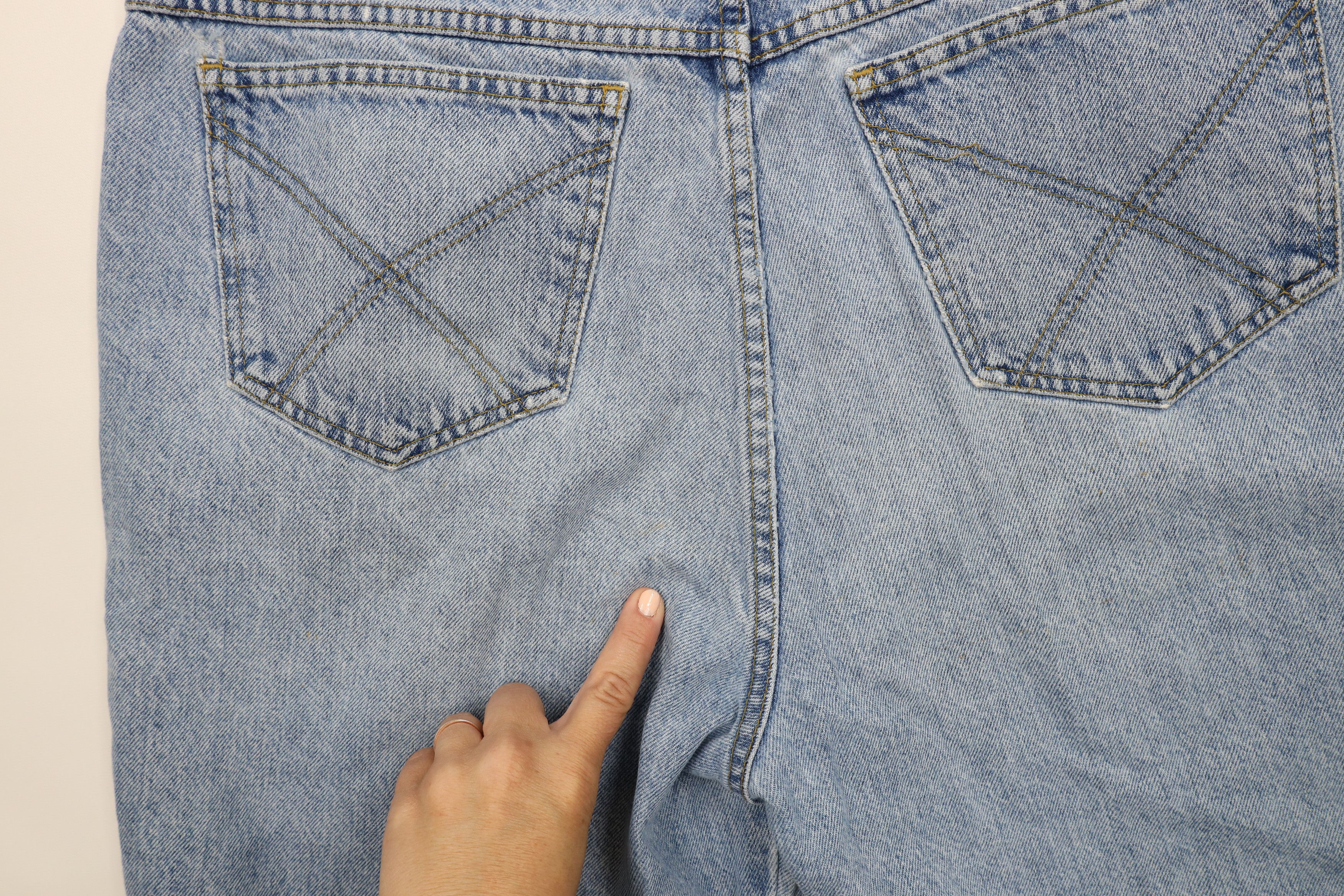 Vintage Vintage 90s Streetwear Fit Denim Jean Shorts Jorts Blue Size US 38 / EU 54 - 17 Thumbnail