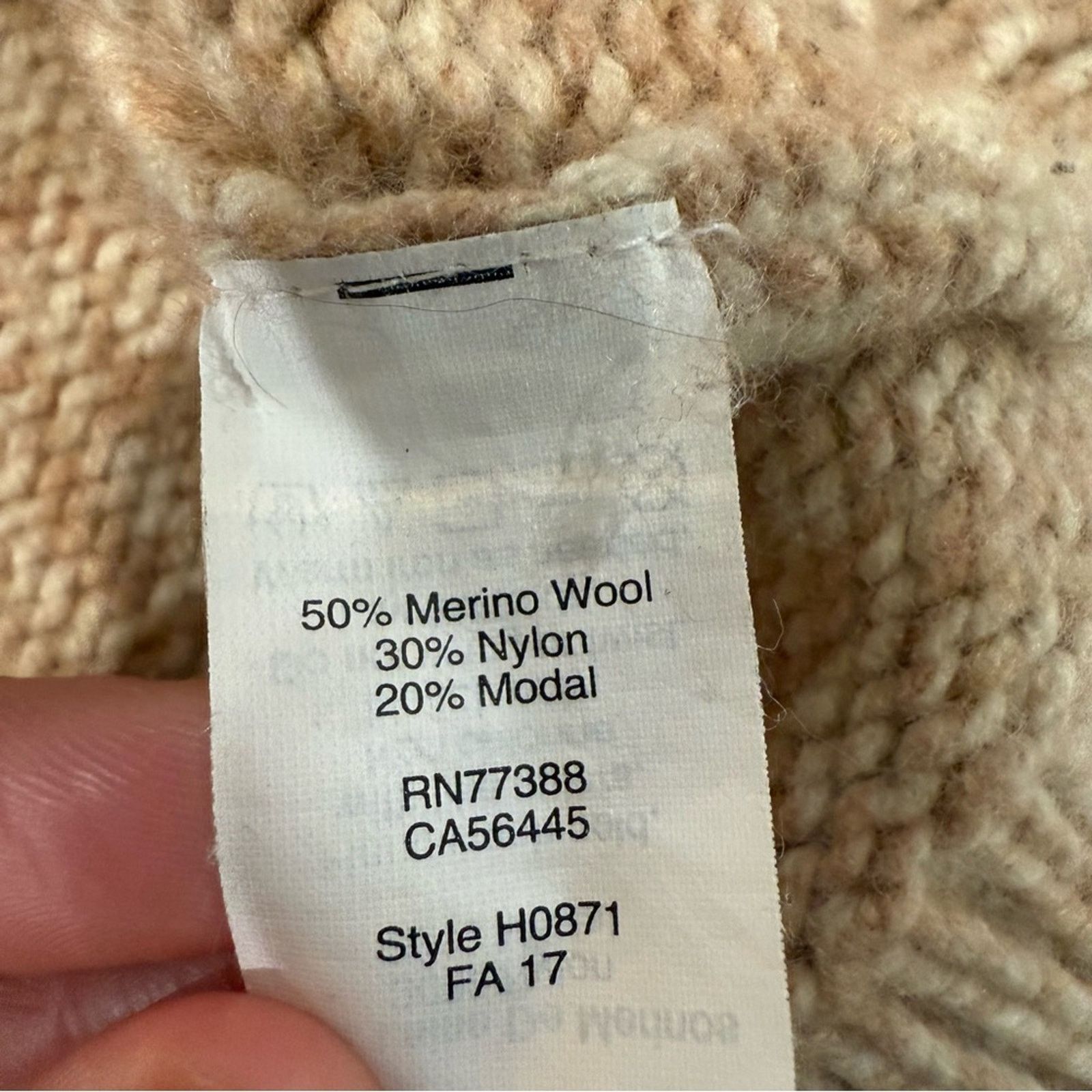 Madewell Madewell Merino Wool Blend Turtleneck Sweater Womens XS Size XS / US 0-2 / IT 36-38 - 7 Thumbnail