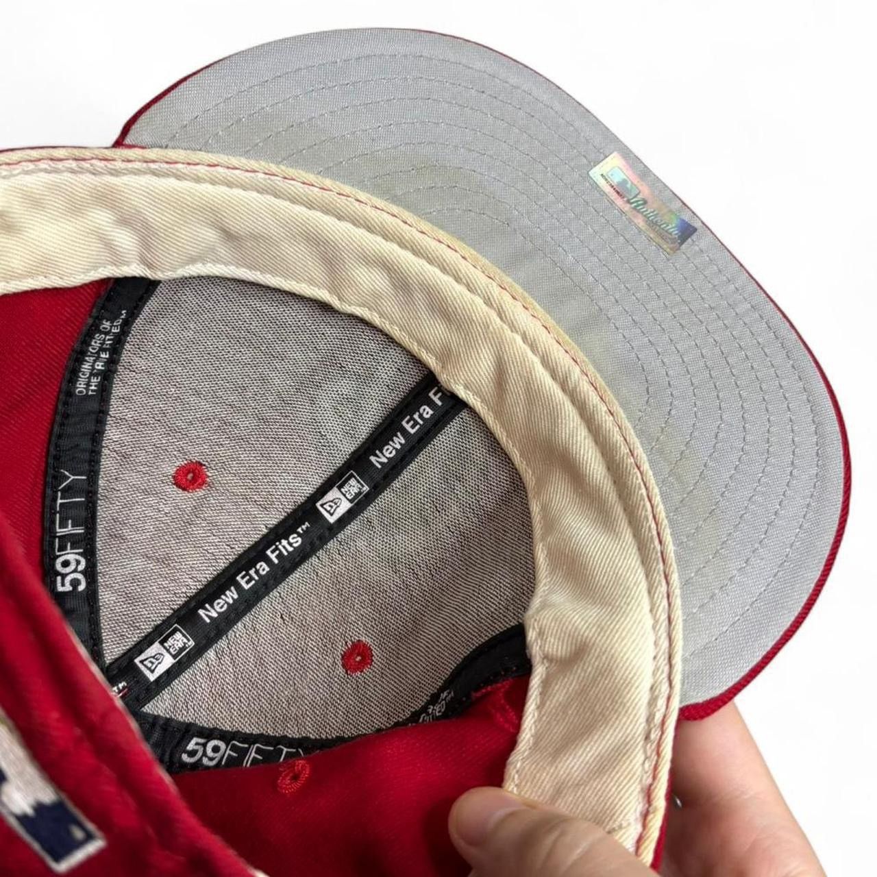 New Era New Era Washington Nationals Red Fitted Baseball Cap Hat Size ONE SIZE - 6 Thumbnail