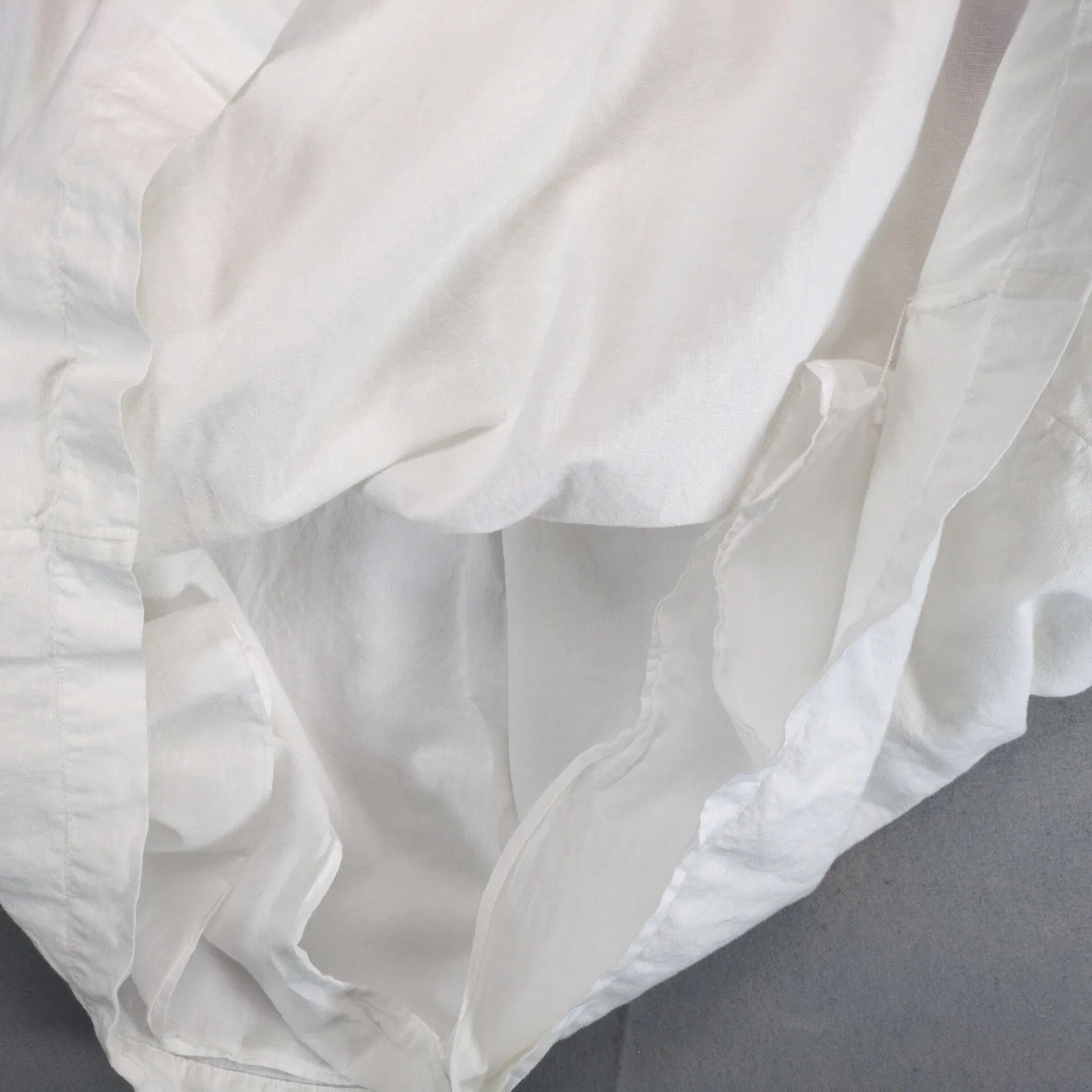 Loft Loft White Linen Blend Sleeveless Shift Dress Sz XL Boho Size XL / US 12-14 / IT 48-50 - 8 Thumbnail