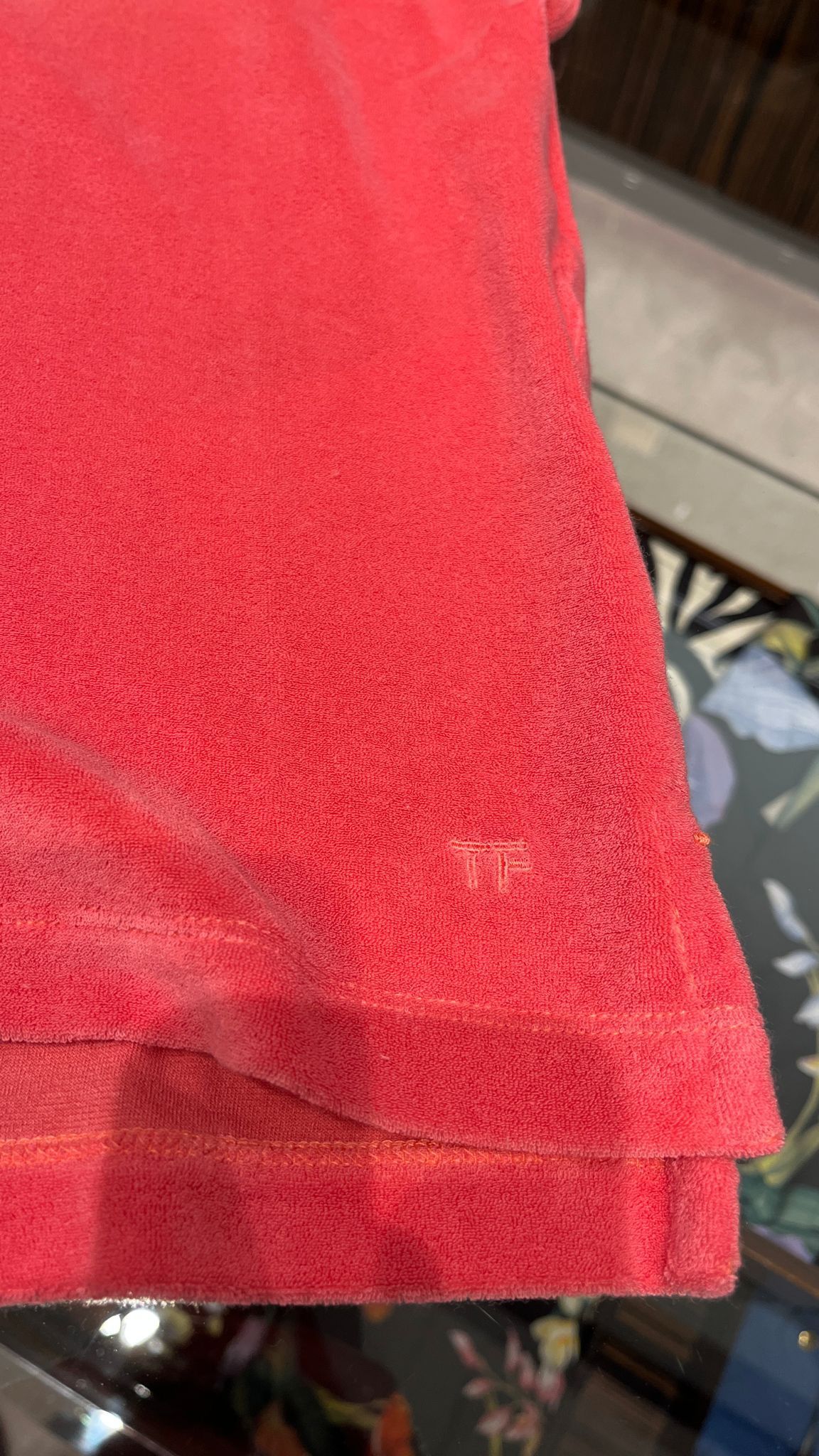 Tom Ford o1loc1c0525 TFJ221 Polo Shirt in Red Size US M / EU 48-50 / 2 - 2 Thumbnail