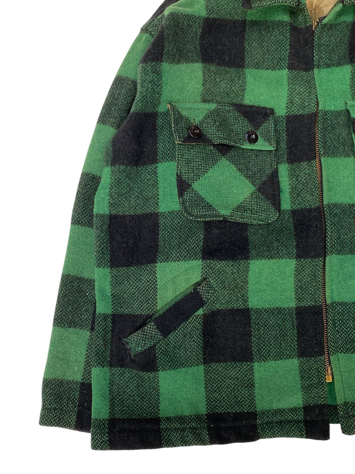 Vintage Vtg Spiegel Workmaster Wool Jacket Plaid– Made in USA Size US L / EU 52-54 / 3 - 5 Thumbnail