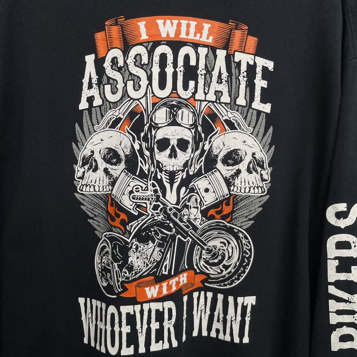 West Coast Choppers Y2K Good Bikes Bad Laws Choppers L/S T Shirt Size US XL / EU 56 / 4 - 7 Thumbnail