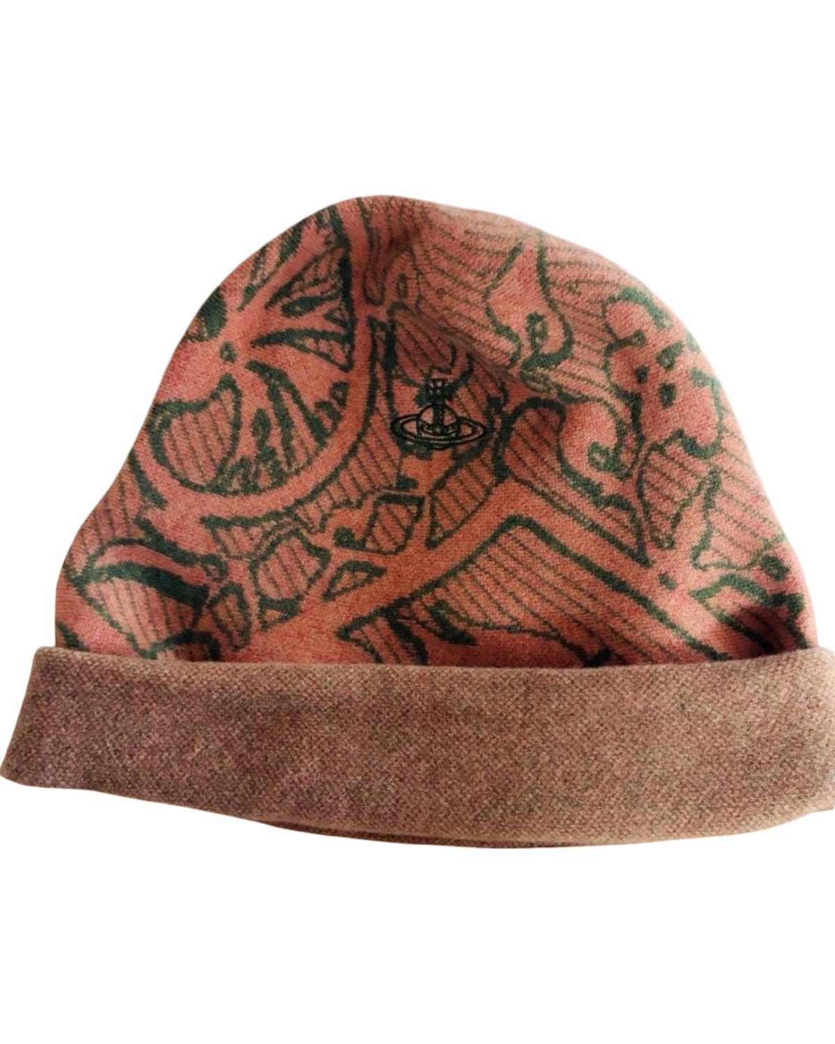 Vivienne Westwood Orb Embroidery Moon Bat Beanie Size ONE SIZE - 6 Thumbnail