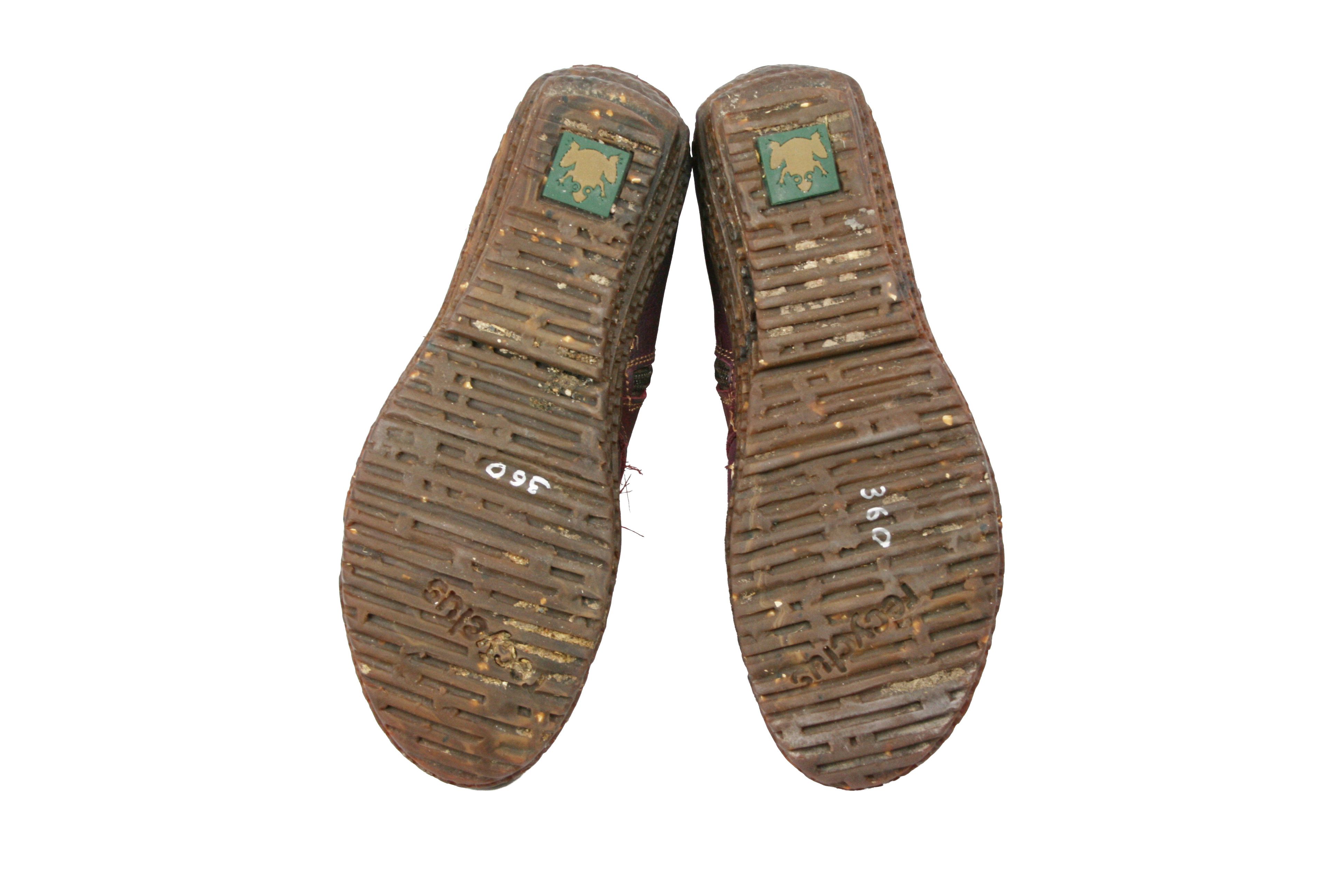 Japanese Brand El Naturalista 00S Goblin Multilayered Leather Y2K Boots Size US 9 / IT 39 - 11 Thumbnail
