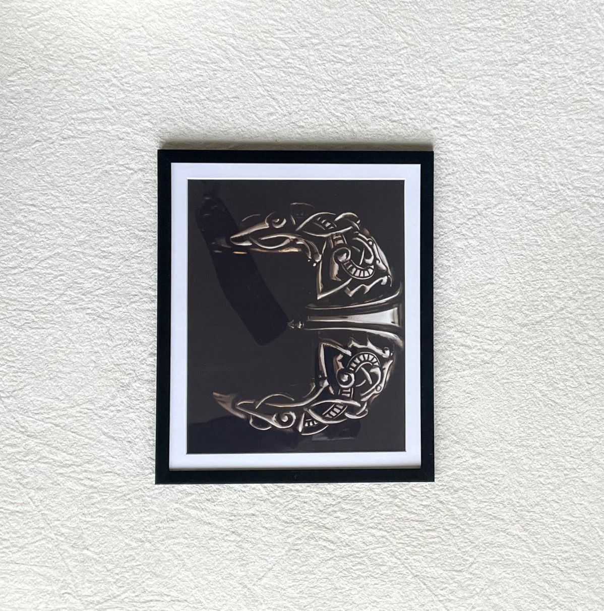 Chrome Hearts Chrome Hearts 9x11 Framed magazine cutout poster Size ONE SIZE - 1 Thumbnail