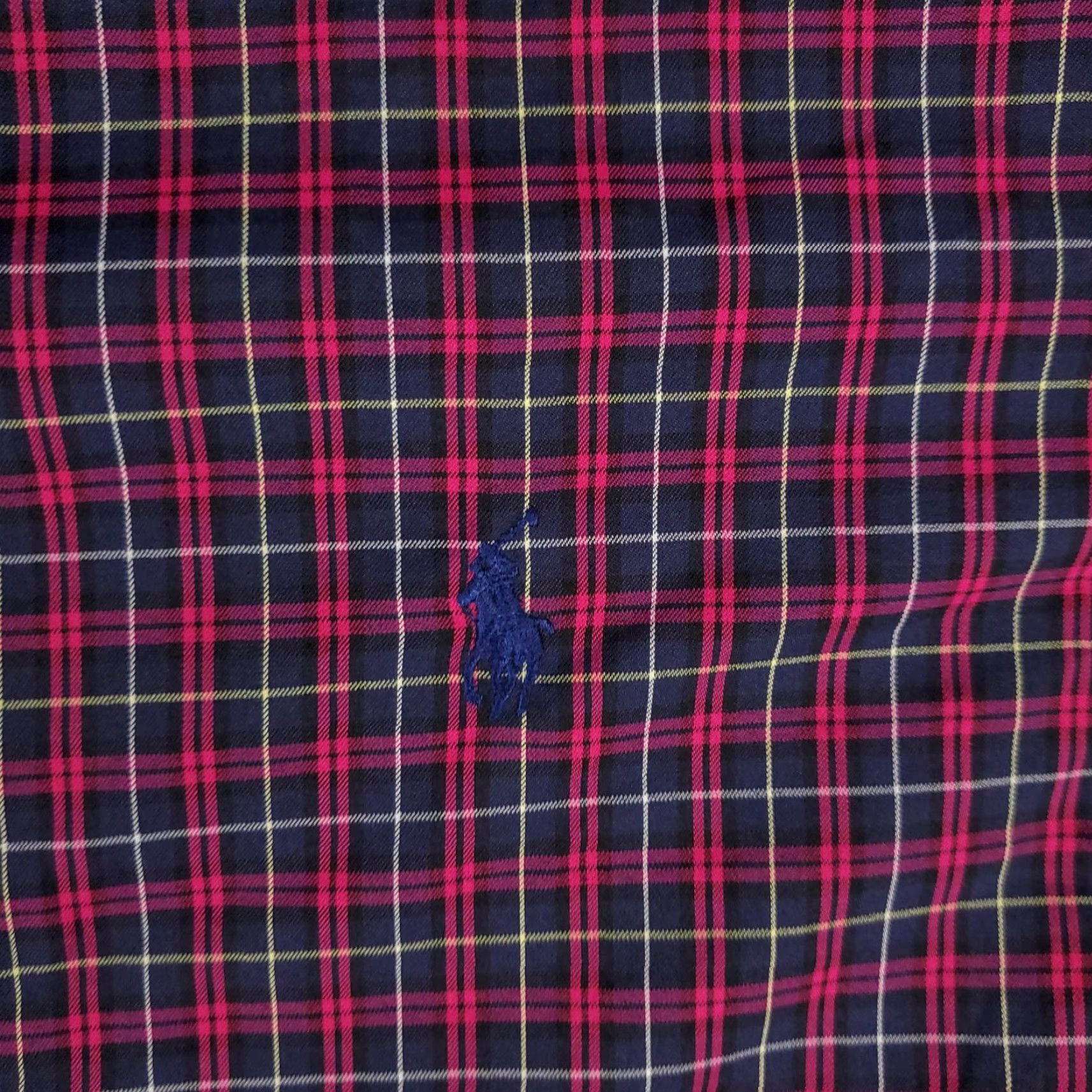Ralph Lauren Ralph Lauren Shirt Mens 2XL Red Plaid Button-Up Pony Logo Slim Fit Casual Formal Workwear Size US XXL / EU 58 / 5 - 2 Thumbnail