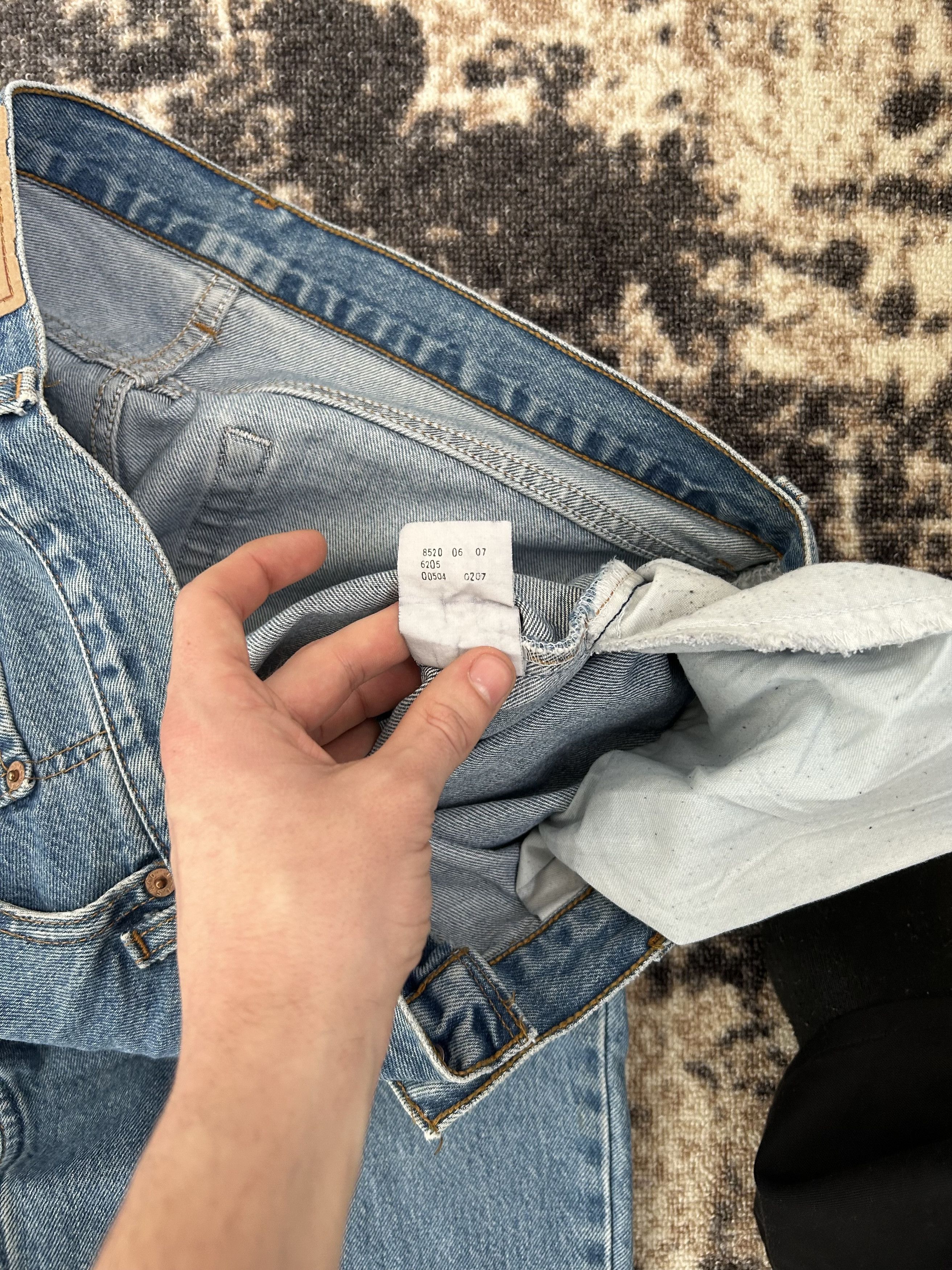 Levi's Vintage Levis 504 Denim Jeans Size W38 L30 Size US 38 / EU 54 - 9 Thumbnail
