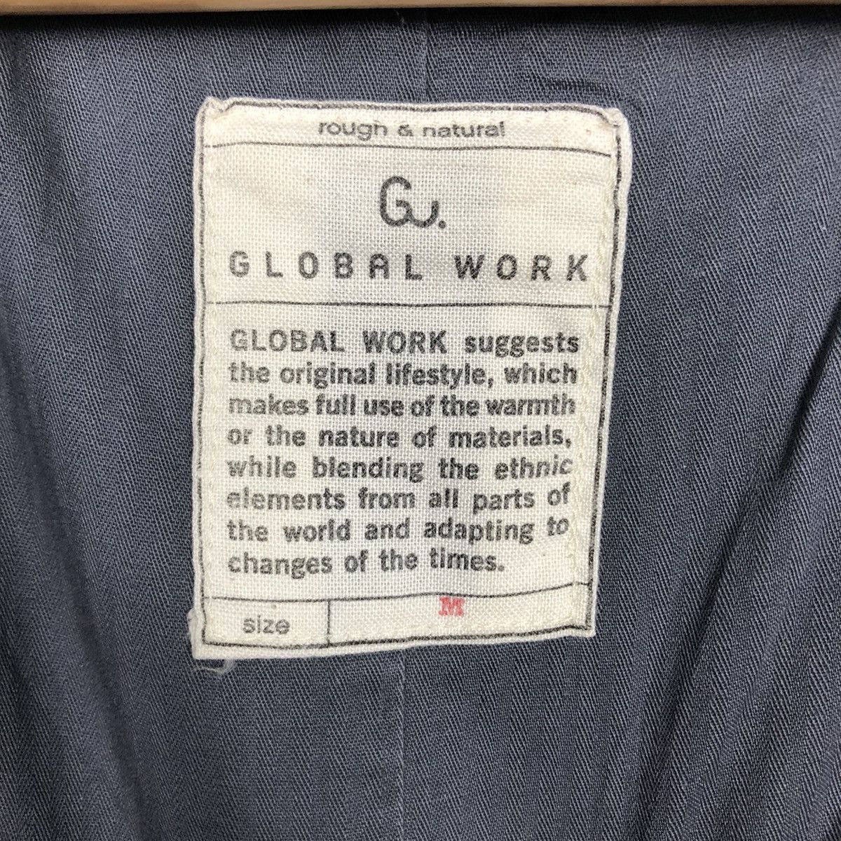 Global Work Vintage Military Chore Work Jacket Global Work Issey Miyake Size US M / EU 48-50 / 2 - 18 Thumbnail