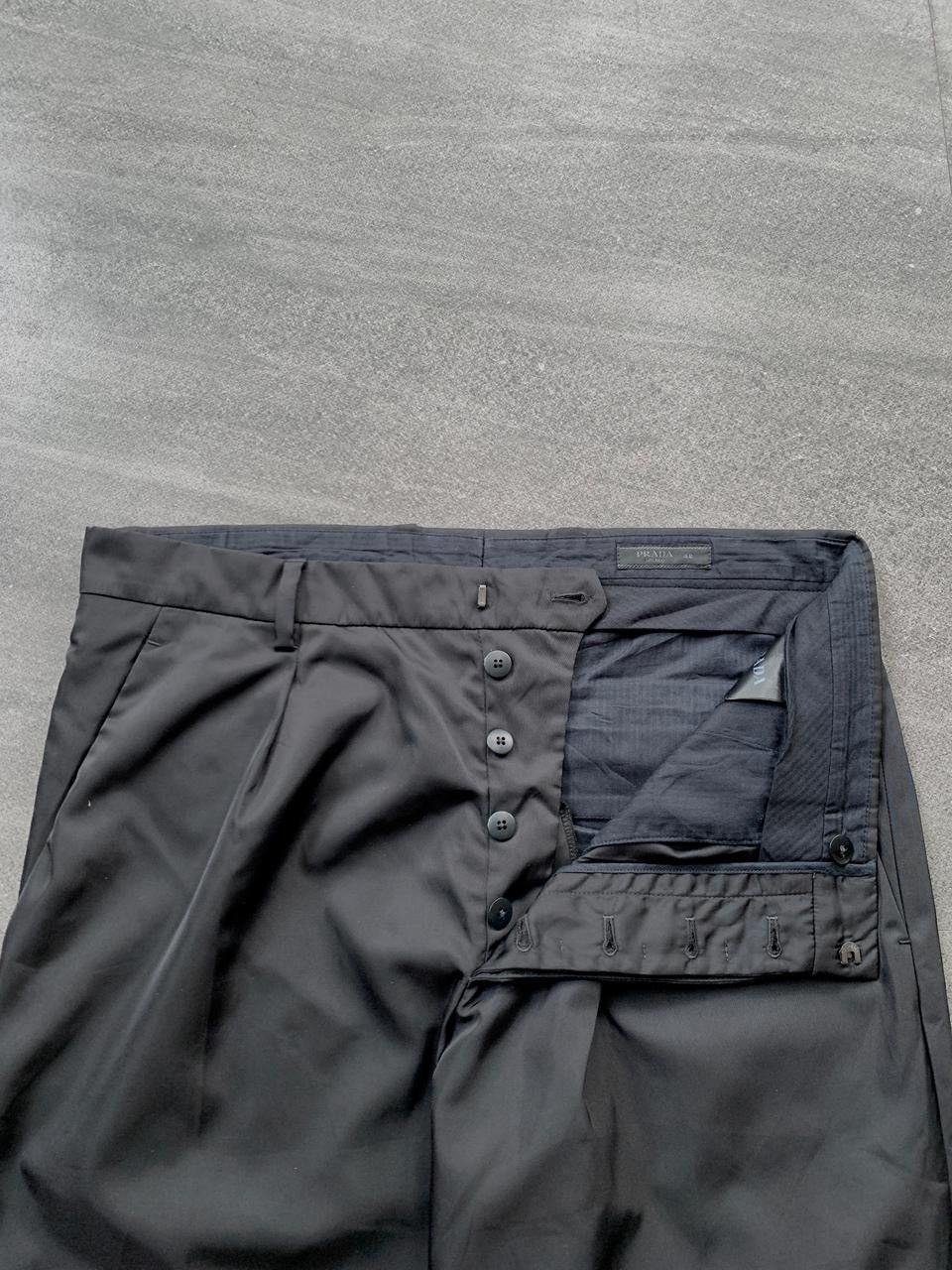 Prada FREE TAX! Garbardine Nylon Cropped Trousers Size US 32 / EU 48 - 3 Thumbnail