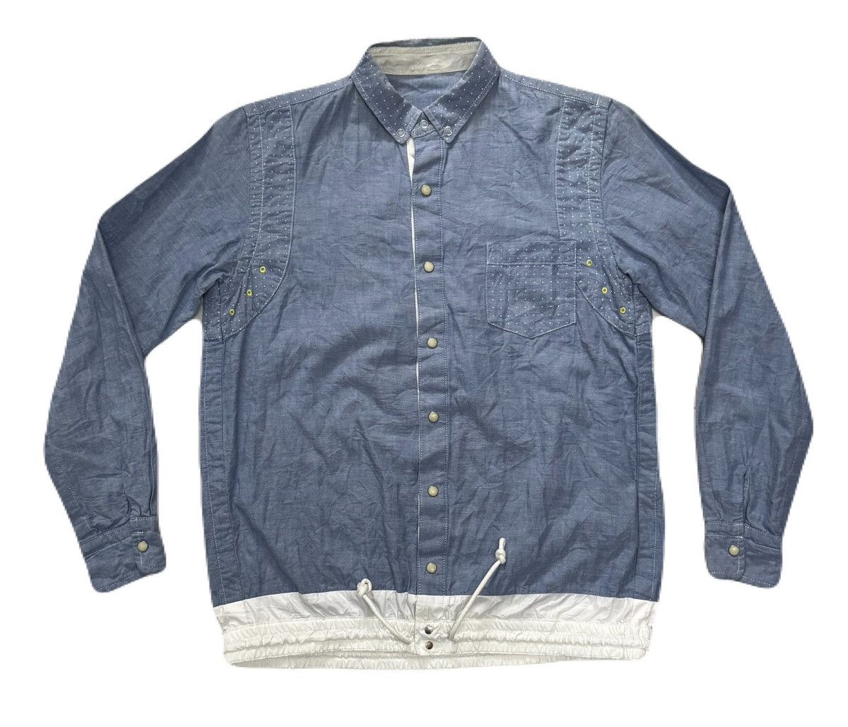 Sacai Rare SACAI Made in Japan Rare Design Shirt Size US M / EU 48-50 / 2 - 1 Thumbnail
