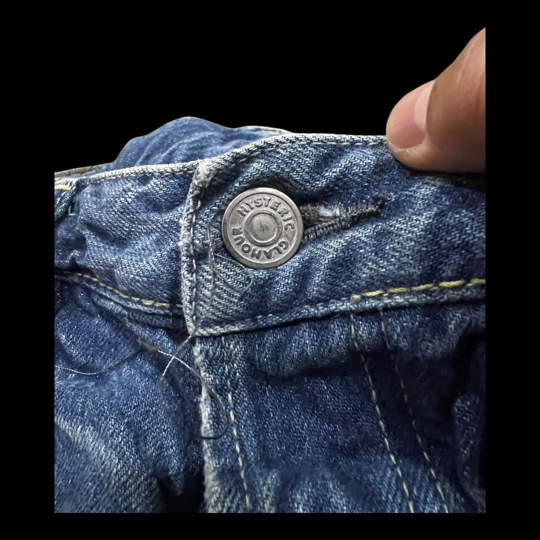 Hysteric Glamour × Japanese Brand HYSTERIC GLAMOUR SELVEDGE JAPANESE BRAND DISTRESSED DENIM Size US 34 / EU 50 - 7 Thumbnail