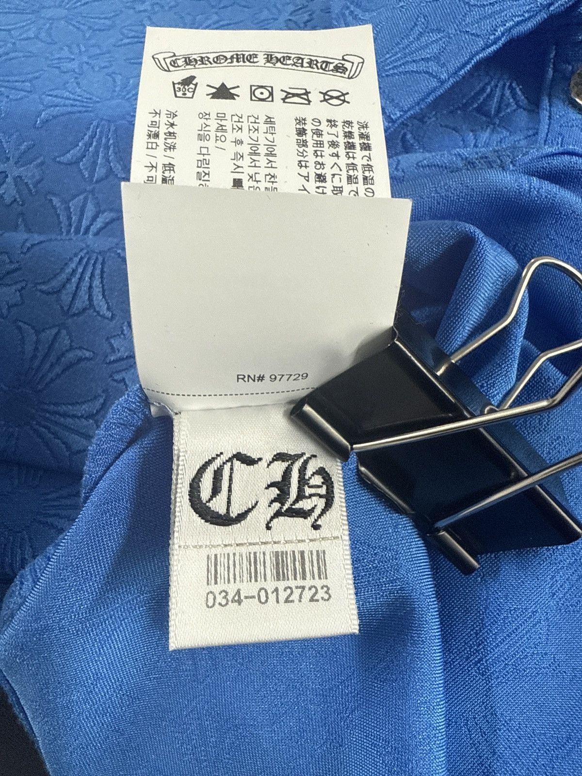 Chrome Hearts CHROME HEARTS MONOGRAM POLO CROP TOP BLUE Size S / US 4 / IT 40 - 6 Thumbnail