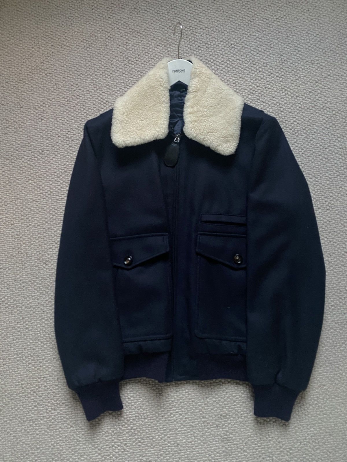 Maison Margiela Shearling Collar Bomber - IT48