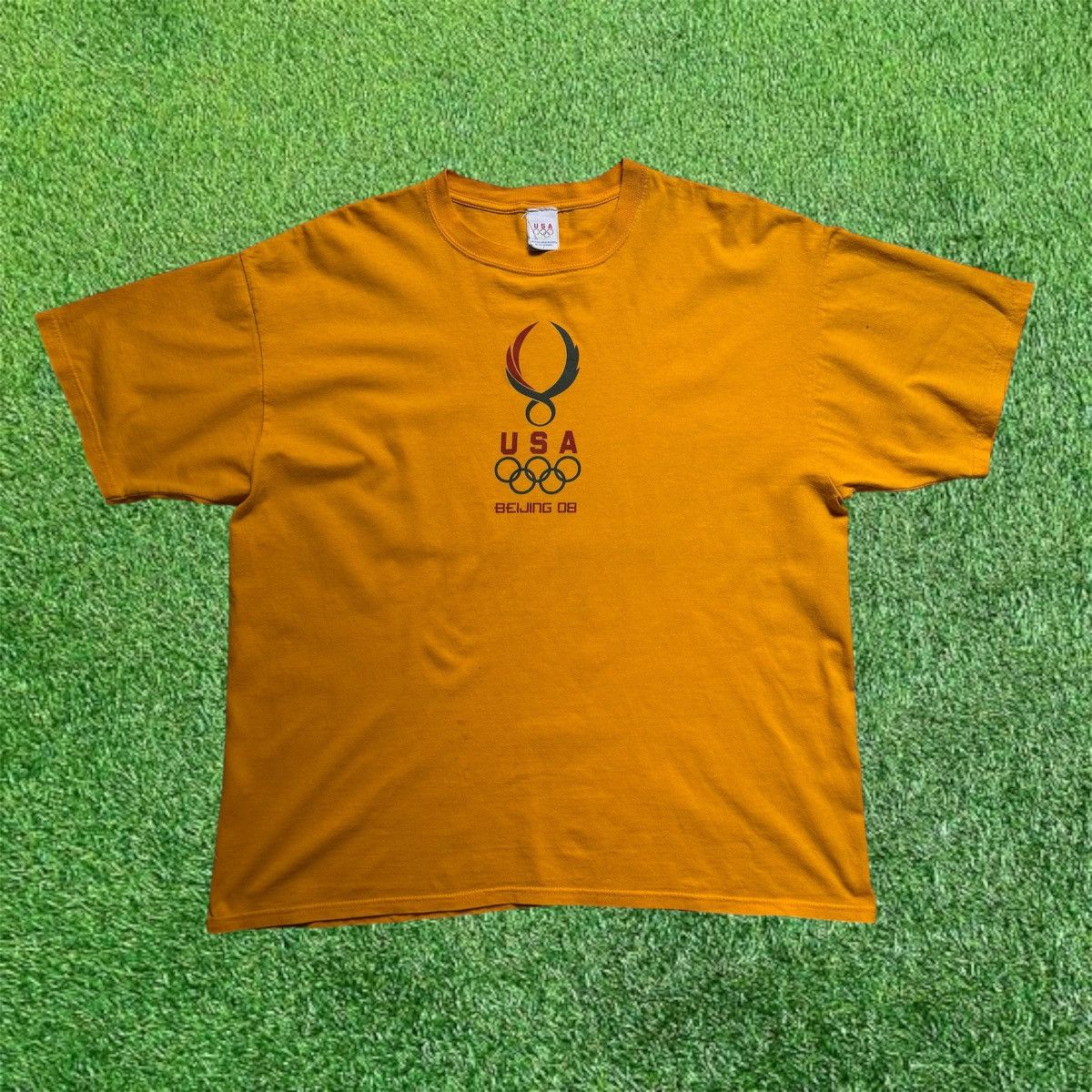 USA Olympics Vintage Y2K USA Olympics Beijing 08 T-Shirt Size US XXL / EU 58 / 5 - 1 Thumbnail