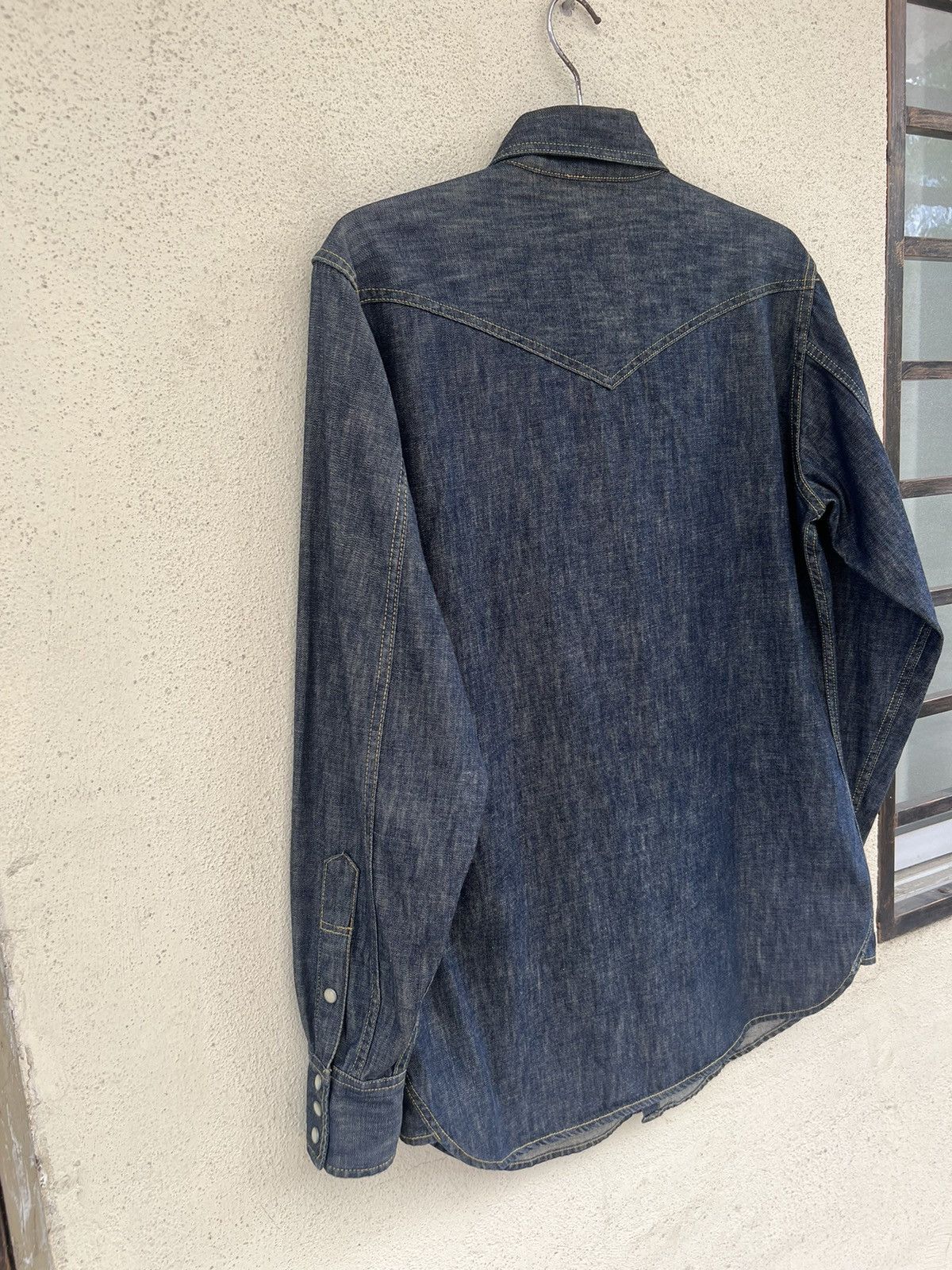 Levi's Vintage 1998 Levi’s Mud Denim Western Shirt Slant Pocket Size US L / EU 52-54 / 3 - 13 Thumbnail