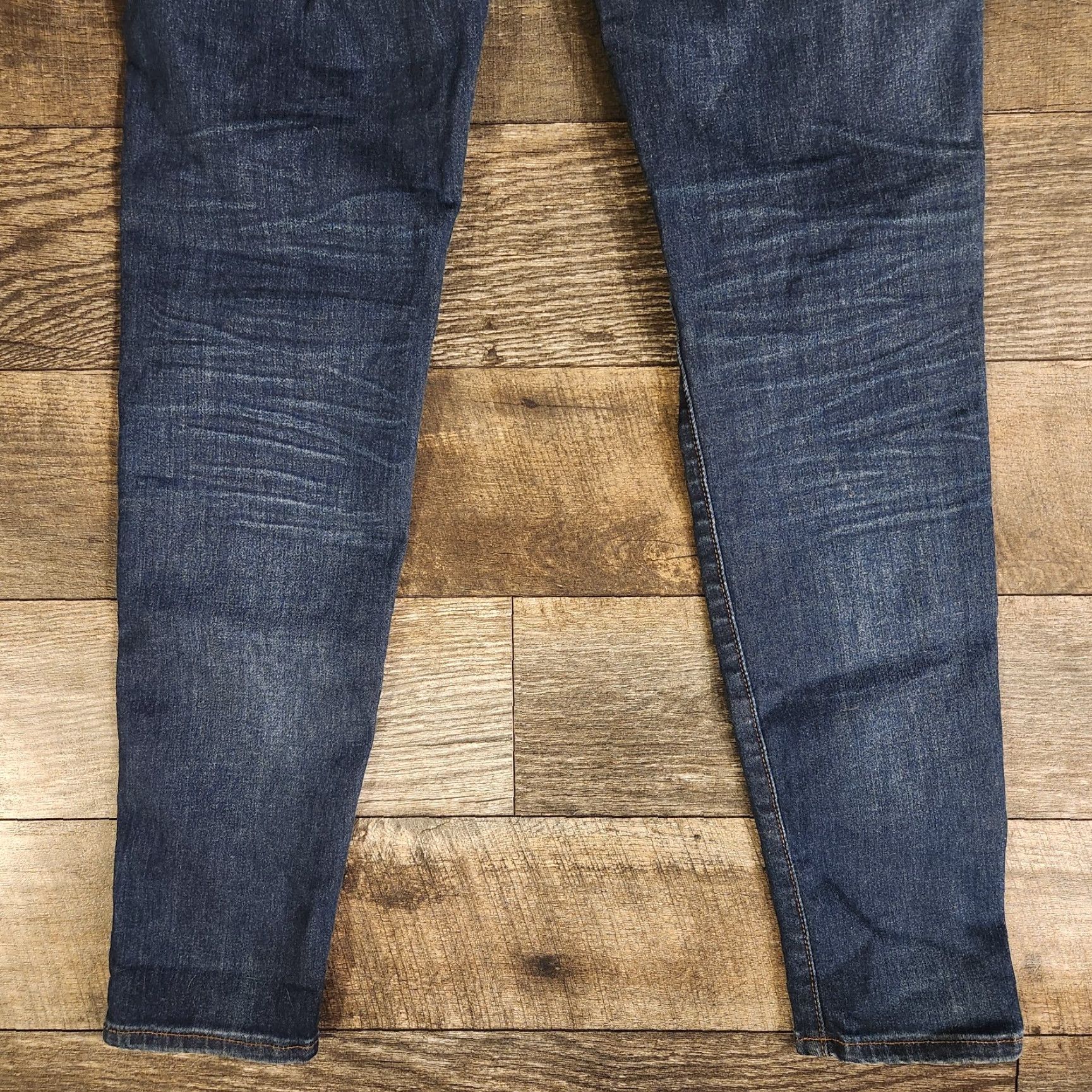 Madewell Madewell Jeans Womens 28 9" High Riser Skinny Denim Blue City Hipster Slim Fit 5-Pocket Jeans Mens Womens Girls Size 28" / US 6 / IT 42 - 5 Thumbnail