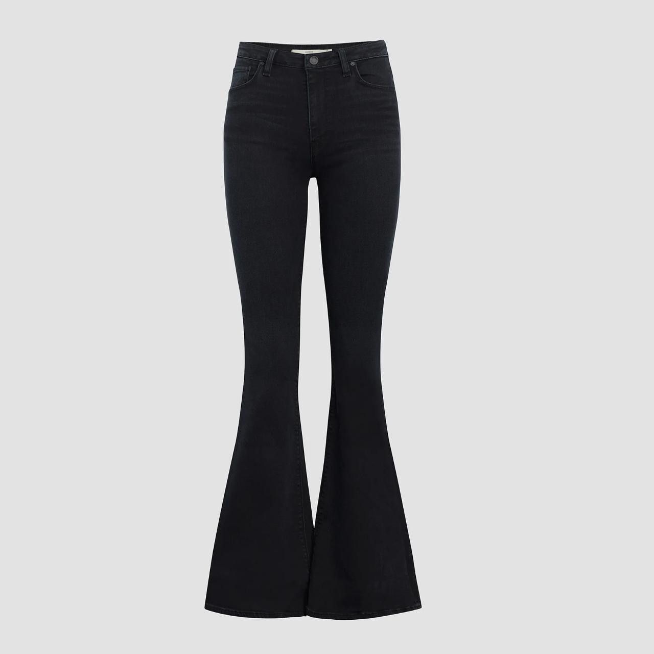 image of Hudson Jeans Los Angeles (Size 30) Holly Flare Pants in Black, Women's