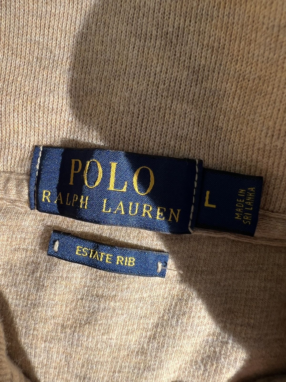 Polo Ralph Lauren × Vintage Vintage Polo Ralph Lauren Sweater Sand pony Men Size Large Size US L / EU 52-54 / 3 - 4 Thumbnail