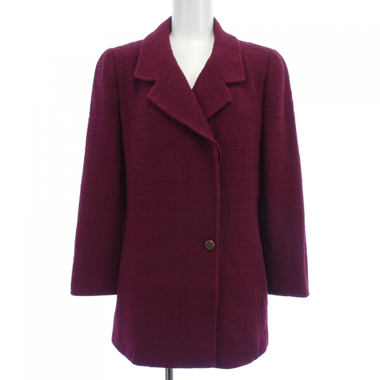 Chanel Chanel Chanel Jacket Cotton Outerwear P11549V06767 98A DUTY FREE for USA Size ONE SIZE - 1 Thumbnail