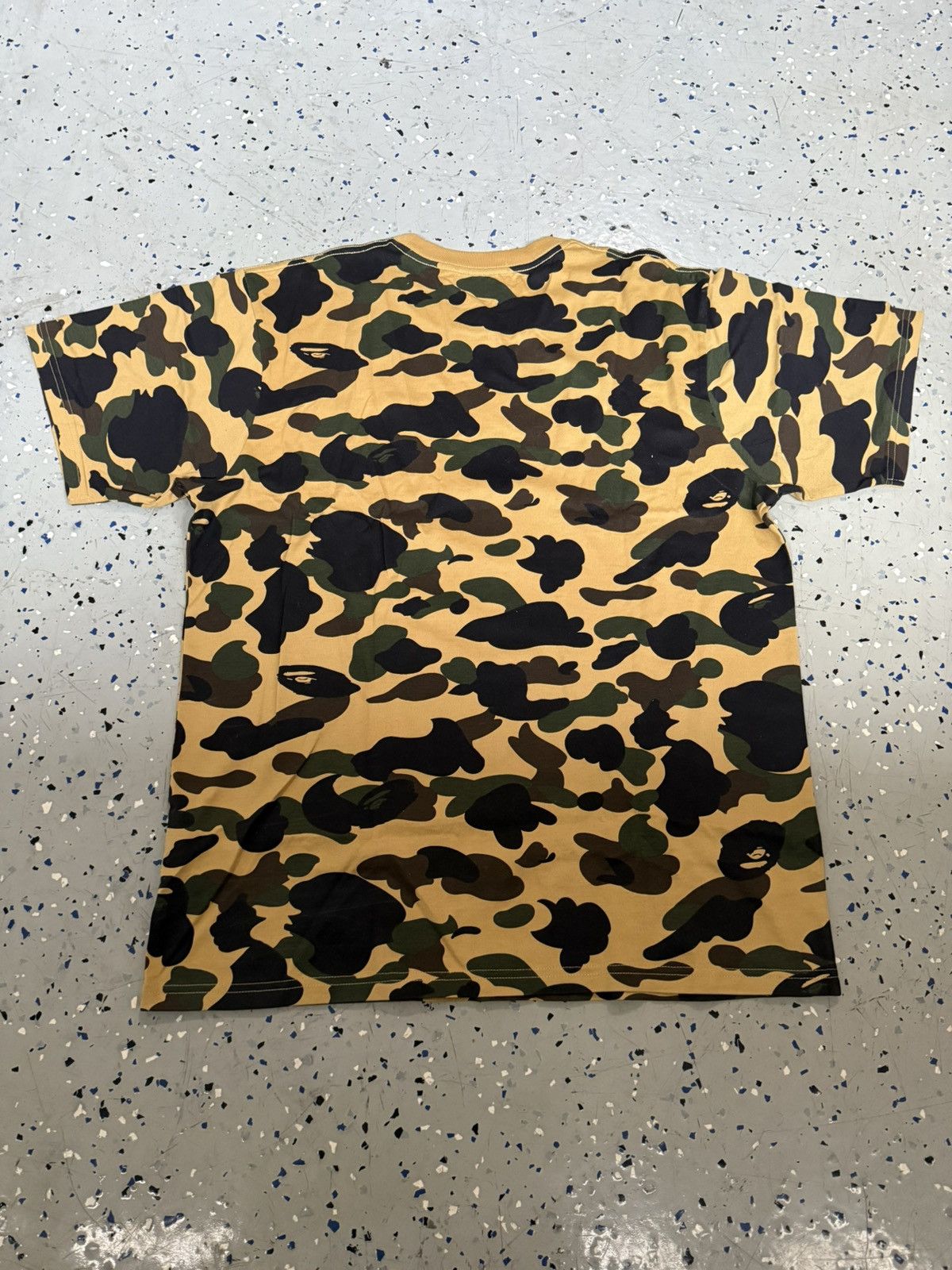 Bape Bape 1St Camo By A Bathing Ape Tee 'Yellow' - Xl Size US XL / EU 56 / 4 - 2 Thumbnail