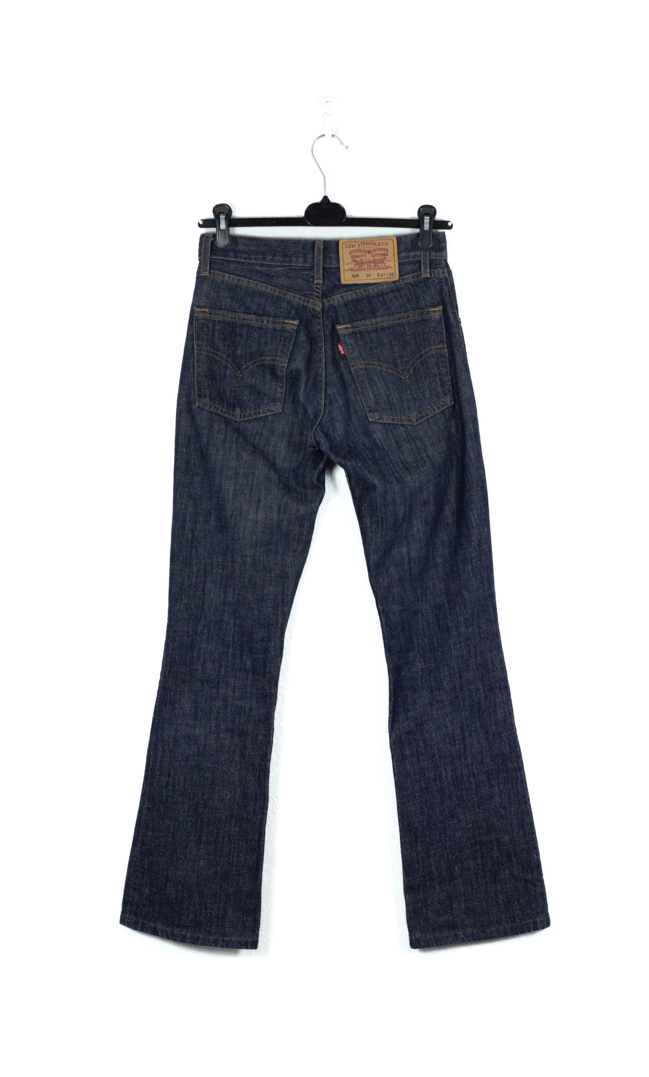 Levi's × Levi's Vintage Clothing × Vintage Vintage Levis 525 Denim Flare Jeans Pants Y2K Size 27" / US 4 / IT 40 - 4 Thumbnail