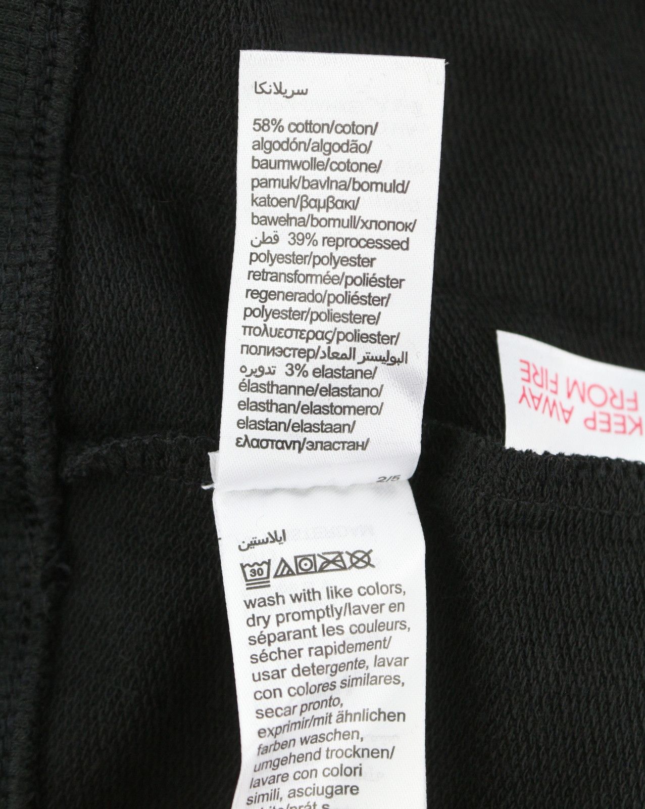 Calvin Klein XL Black Crew Logo Pullover 87674 Size US XL / EU 56 / 4 - 9 Thumbnail