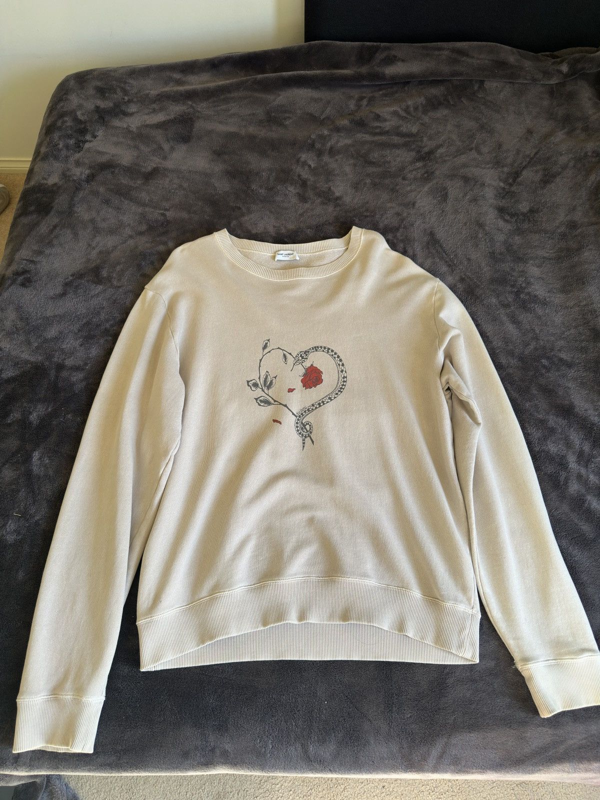 image of Saint Laurent Paris x YVES Saint Laurent Jumper, Men's (Size XL)