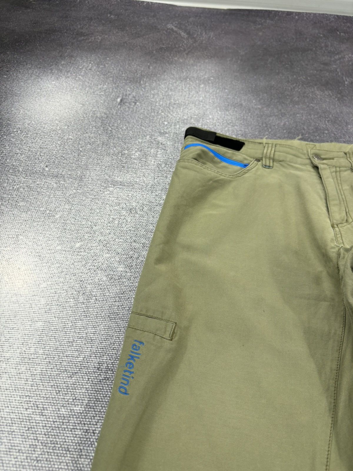 Norrona Norrona Men’s Falketind Olive Green Outdoor Cotton Shorts Size US 30 / EU 46 - 7 Thumbnail