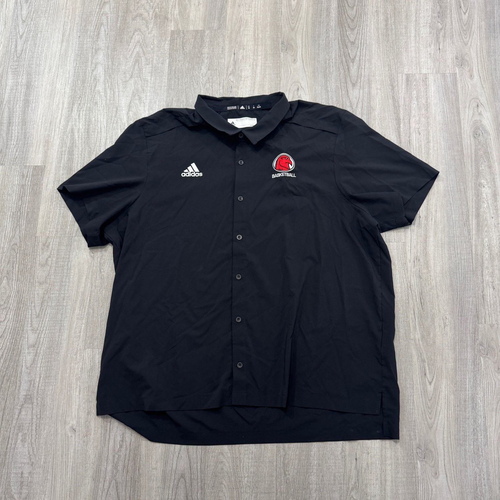 Adidas Adidas Atlanta Hawks Game Mode Full Button Polo Shirt 2XL Size US XXL / EU 58 / 5 - 1 Thumbnail