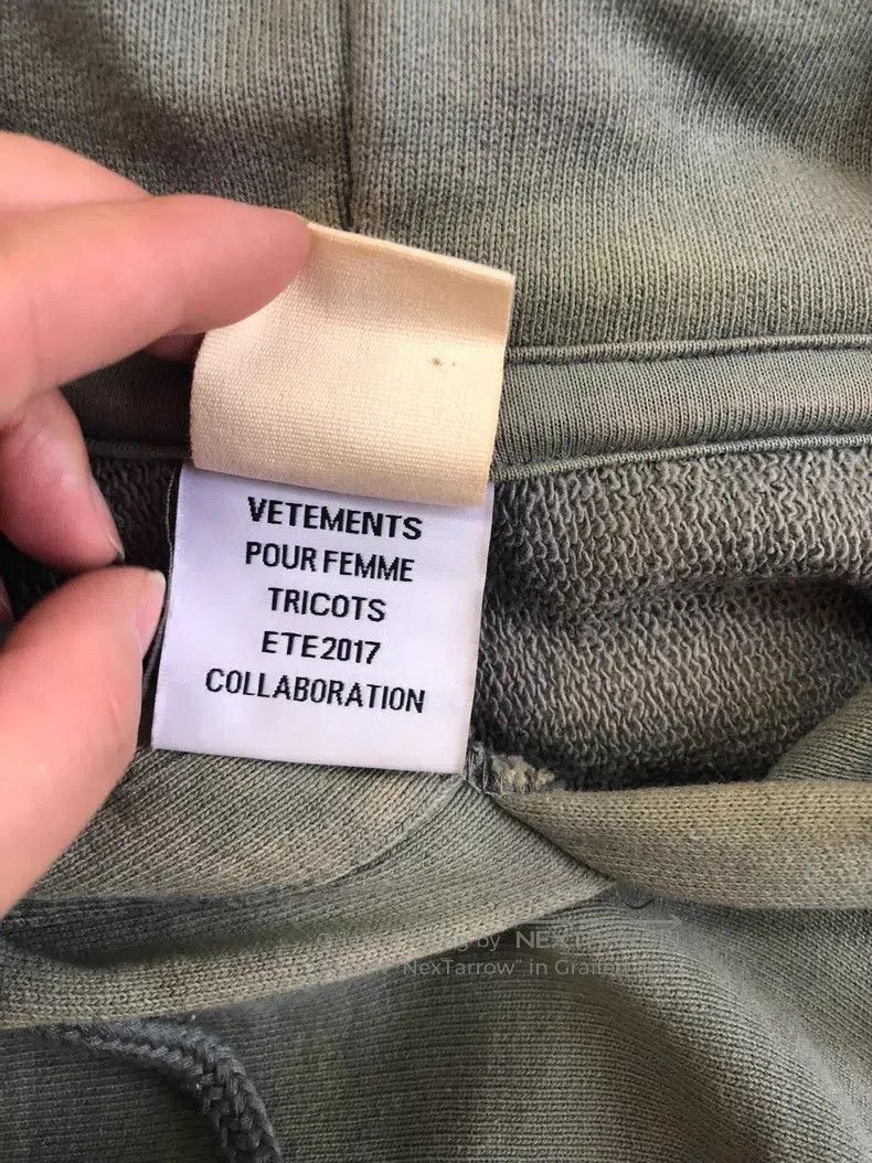 Vetements Vetements Hooded sweatshirt Size US XS / EU 42 / 0 - 4 Thumbnail