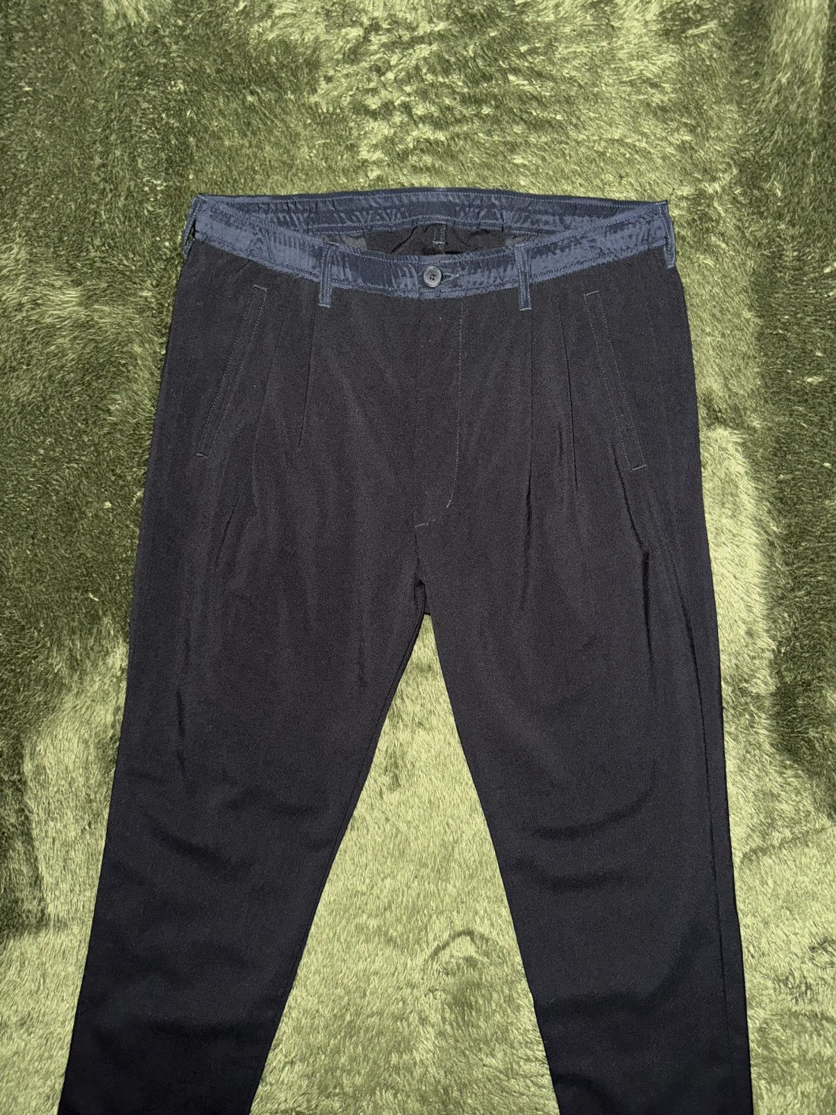 Beams Japan [M] Freak’s Store Poly Viscose pin tucked Easy Pants Size US 31 - 6 Thumbnail