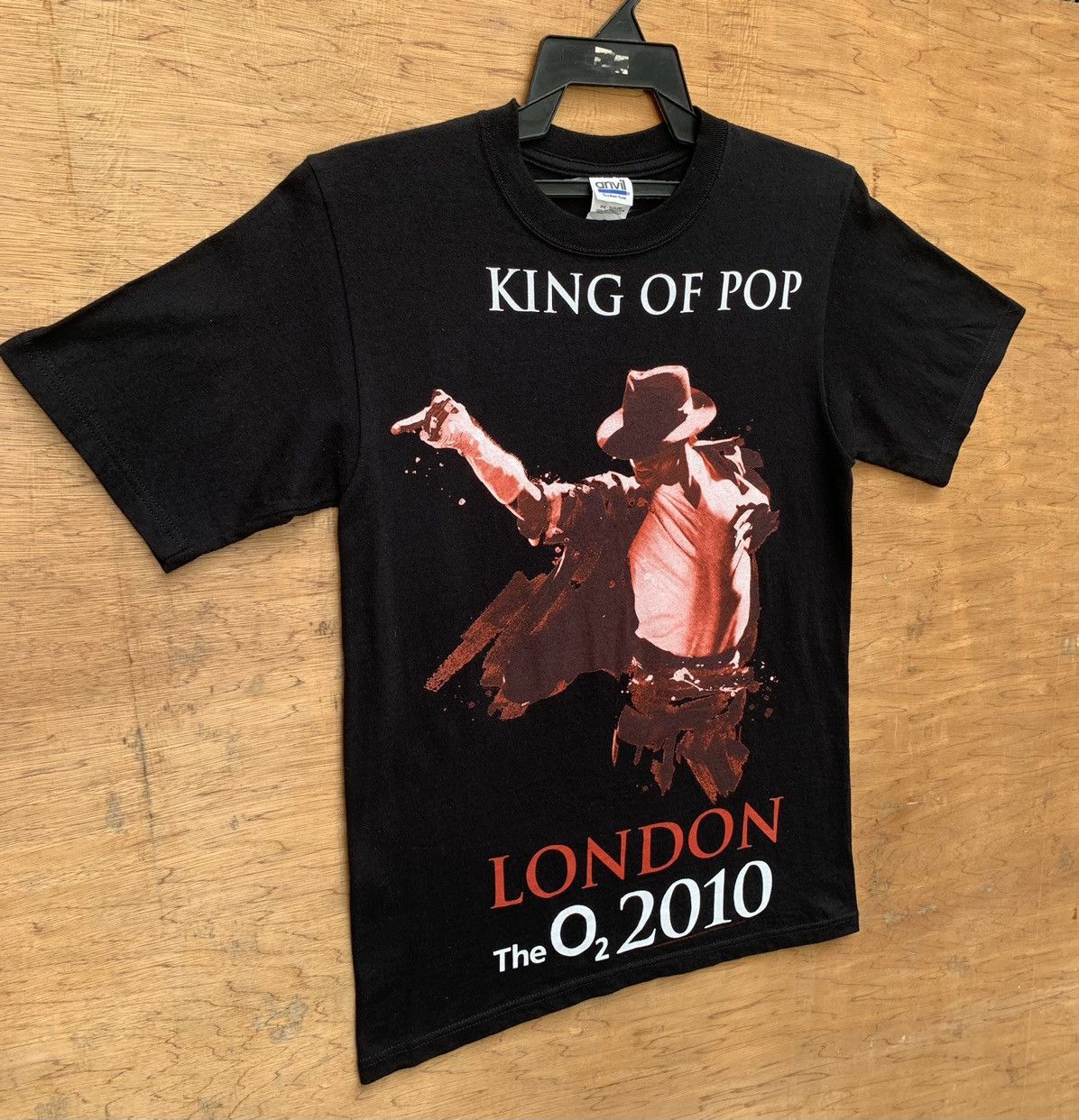 Michael Jackson Micheal Jackson King Of Pop.. London The O2 2010 Tee Size US S / EU 44-46 / 1 - 4 Thumbnail