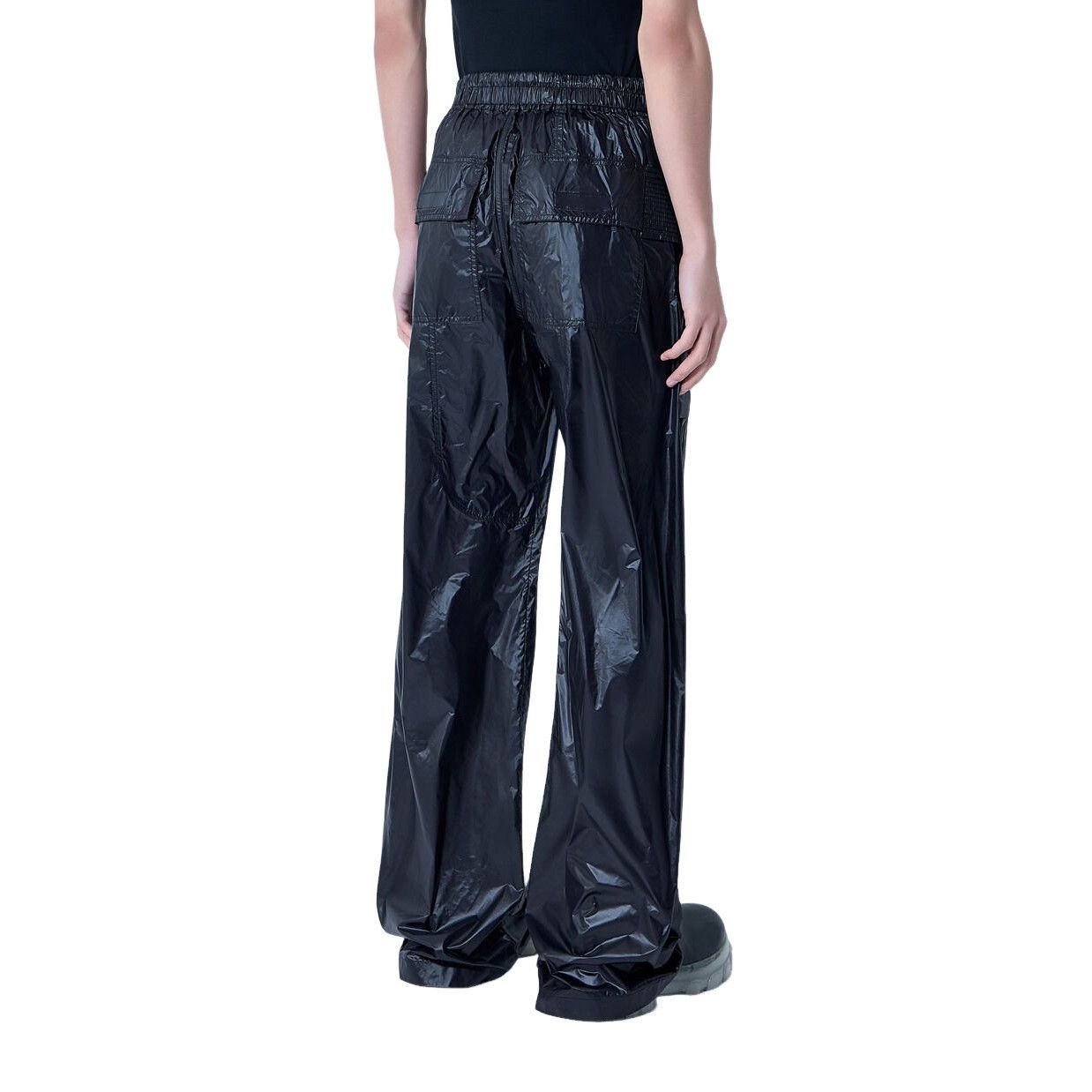 Rick Owens RICK OWENS DRKSHDW Temple Creatch Wide Cargo Drawstring Pant Size US 34 / EU 50 - 2 Thumbnail